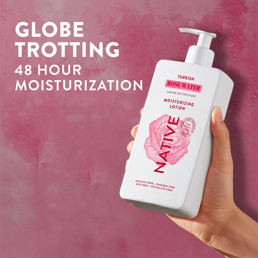 Body Lotion - Turkish Rose Water / Limited Edition / 16.5oz | Fresh Daily Routine