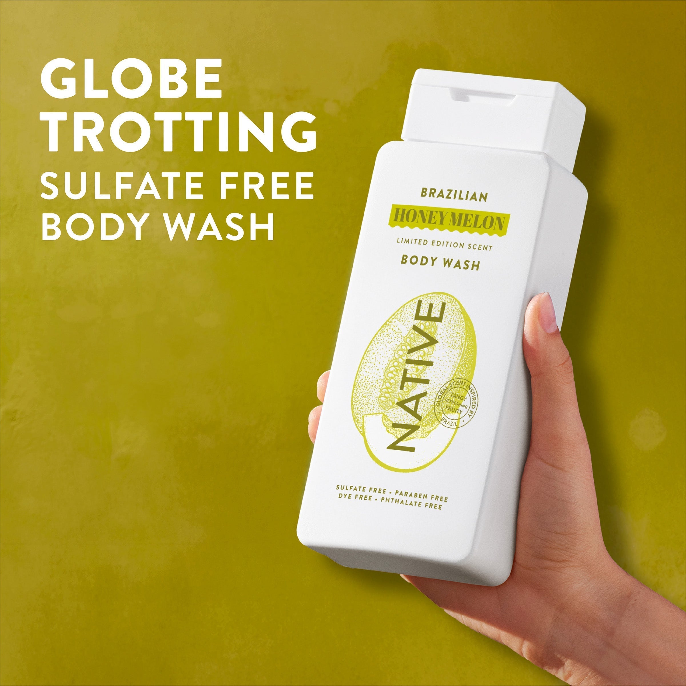 Body Wash - Brazilian Honey Melon / Limited Edition / 18oz | Fresh Daily Routine