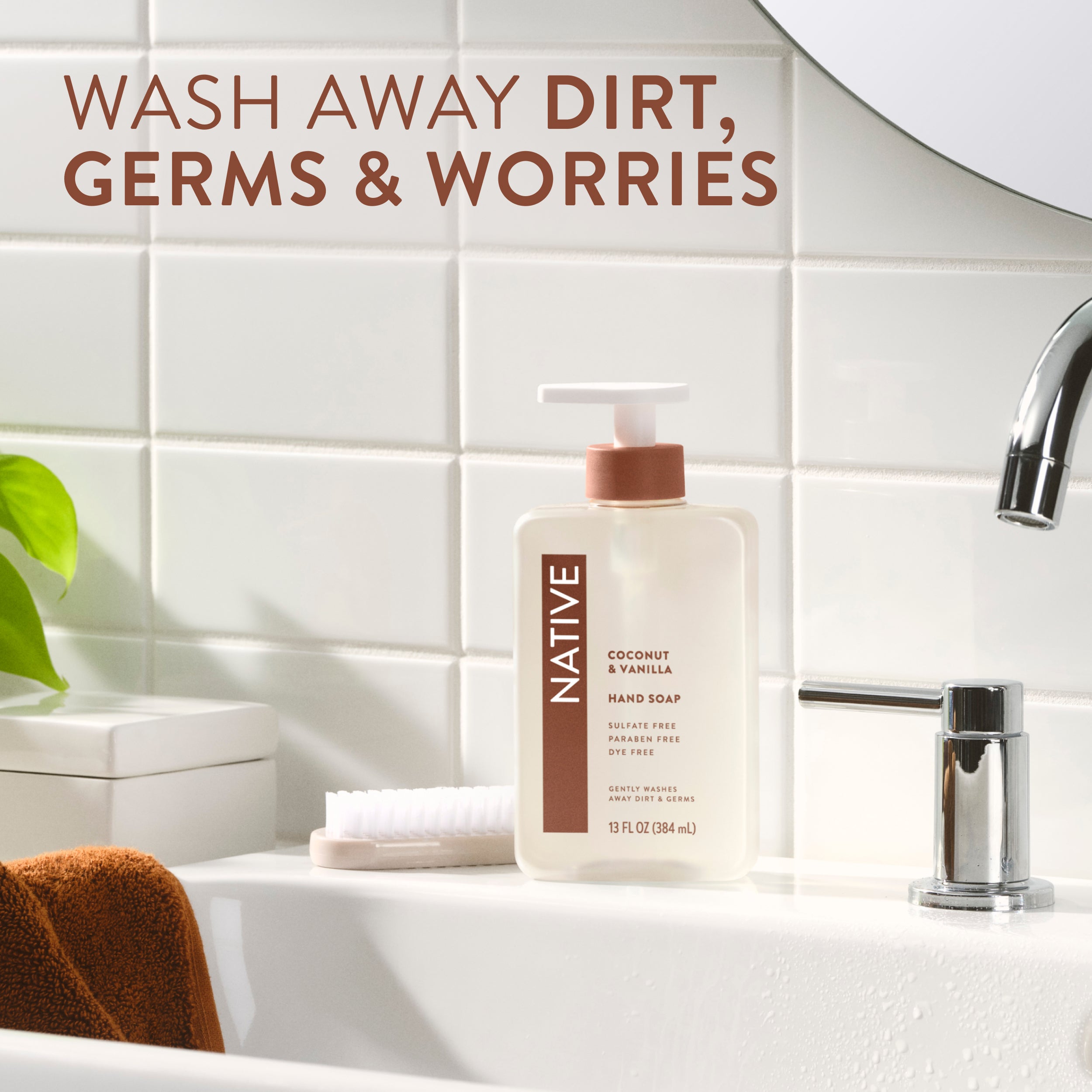 Hand Soap - Coconut & Vanilla / Classic / 13oz | Fresh Daily Routine