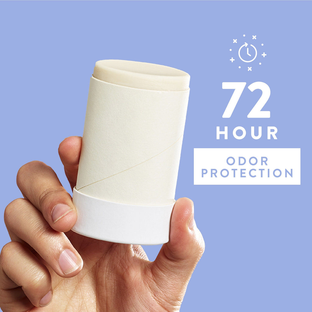 Plastic Free Sensitive Deodorant Stick - Cotton & Lily / Classic / 2.65oz | Fresh Daily Routine