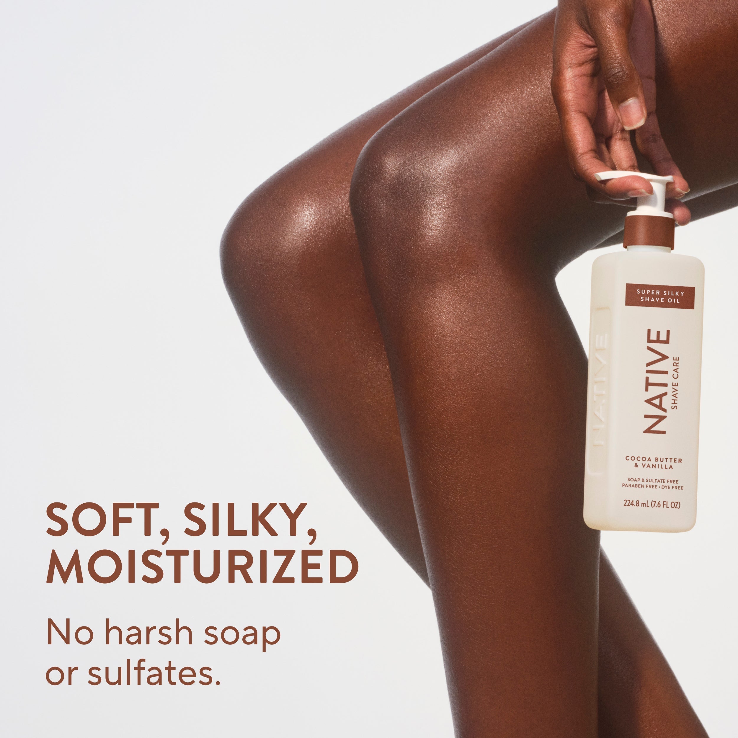Silky Smooth Shave Oil - Cocoa Butter & Vanilla / Classic / 7.6oz | Fresh Daily Favorite