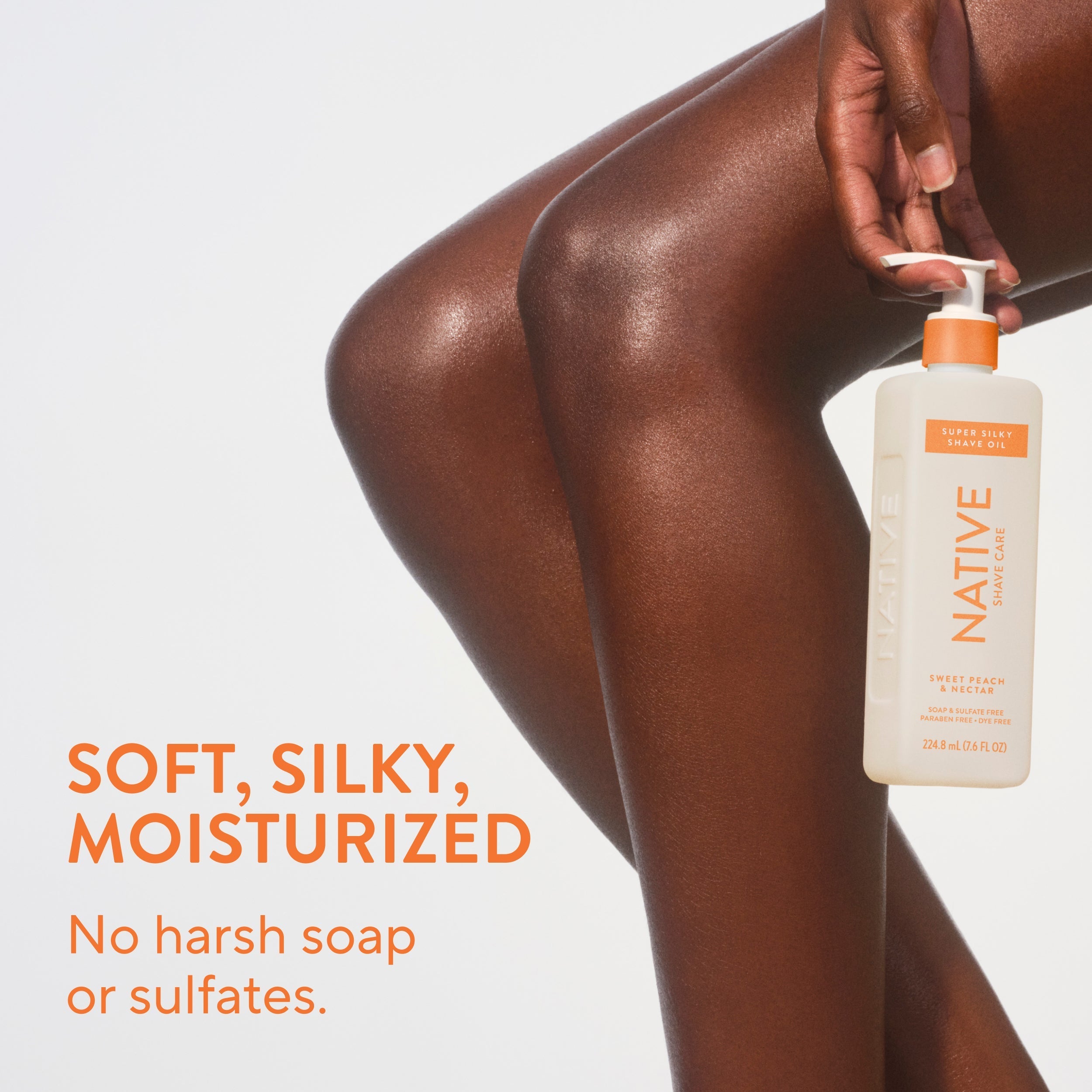Silky Smooth Shave Oil - Sweet Peach & Nectar / Classic / 7.6oz | Fresh Daily Favorite