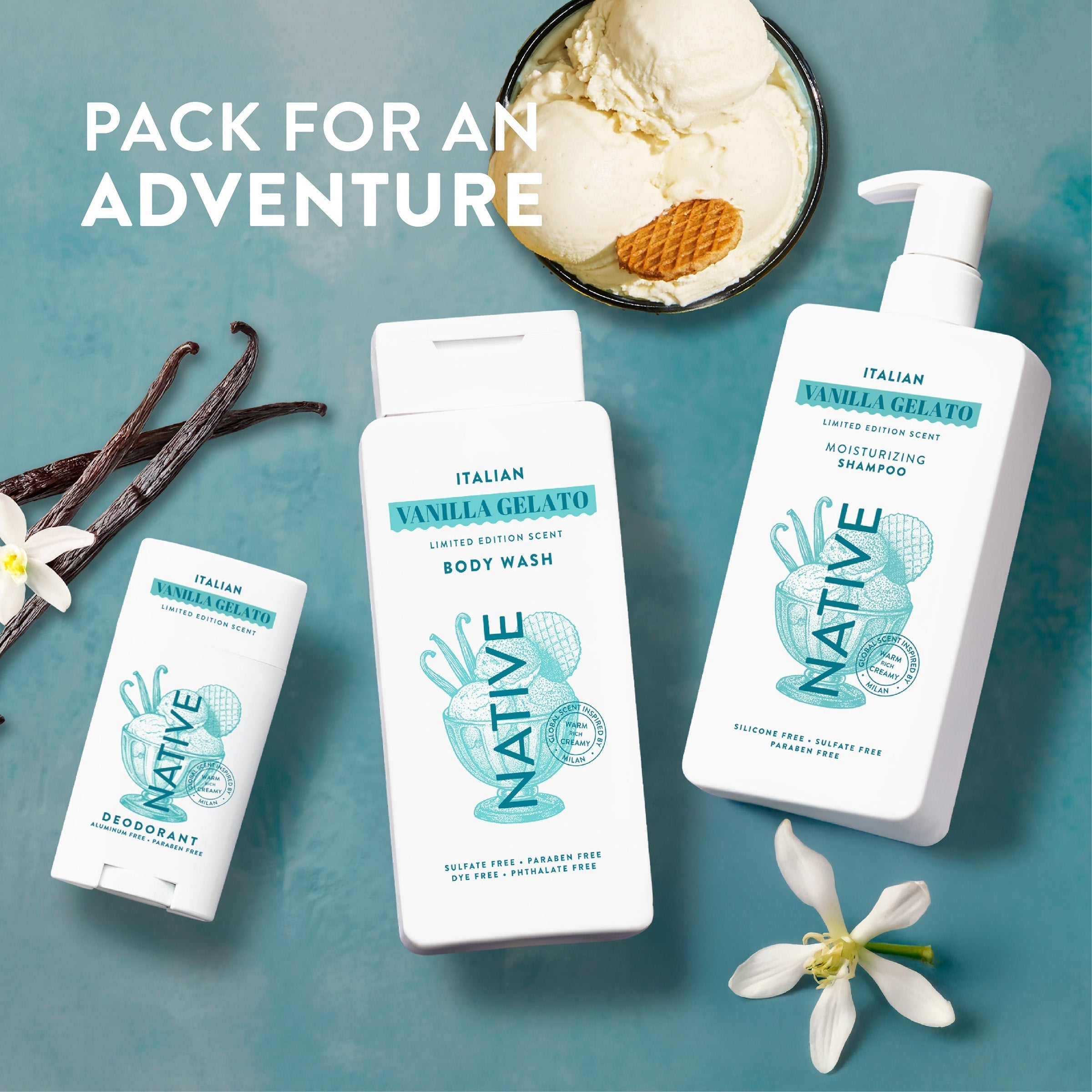 Body Lotion - Italian Vanilla Gelato / Limited Edition / 16.5oz | Fresh Daily Routine