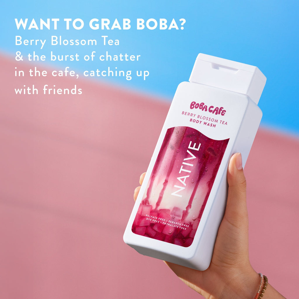 Body Wash - Berry Blossom Tea / Limited Edition / 18oz | Fresh Daily Routine