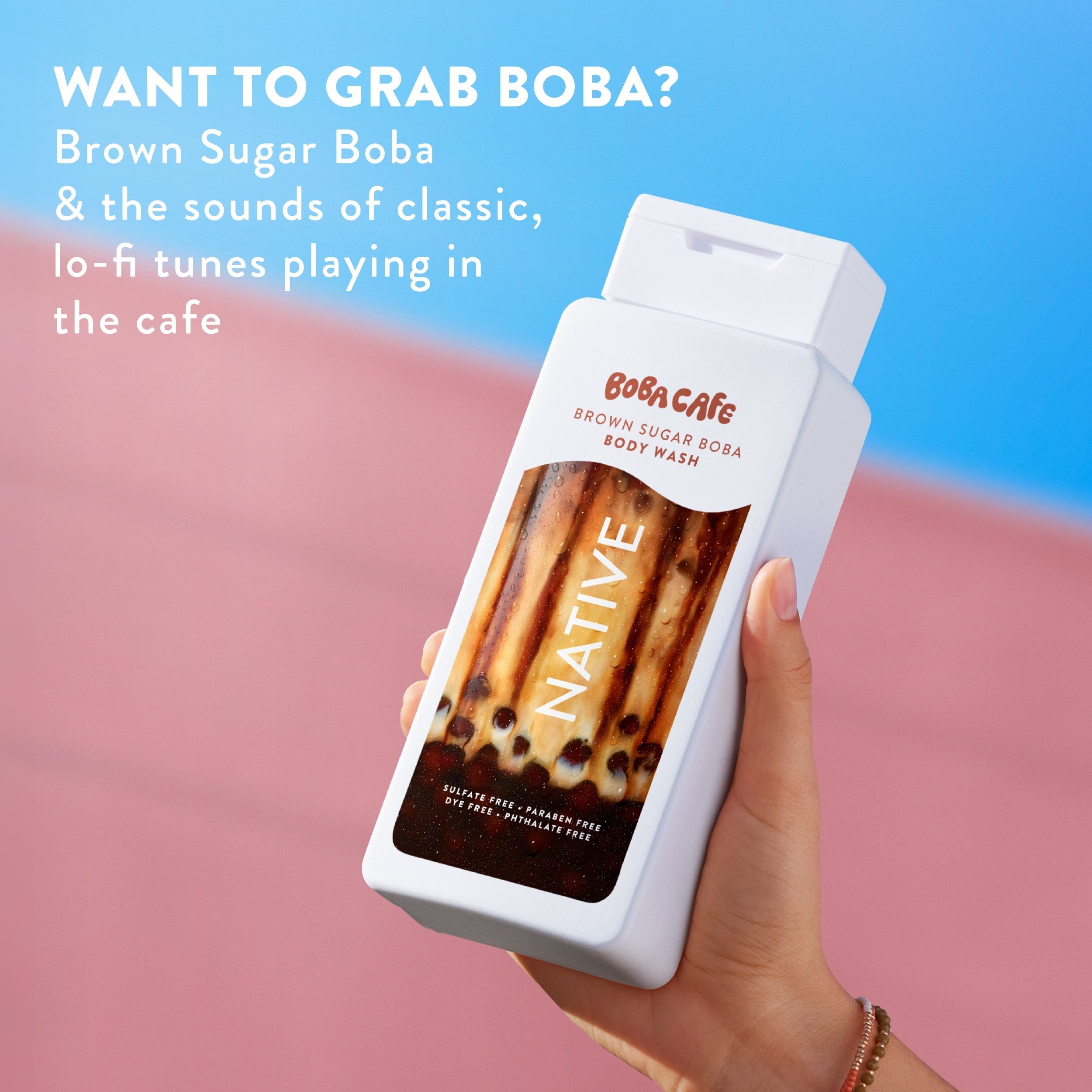 Body Wash - Brown Sugar Boba / Limited Edition / 18oz | Fresh Daily Routine