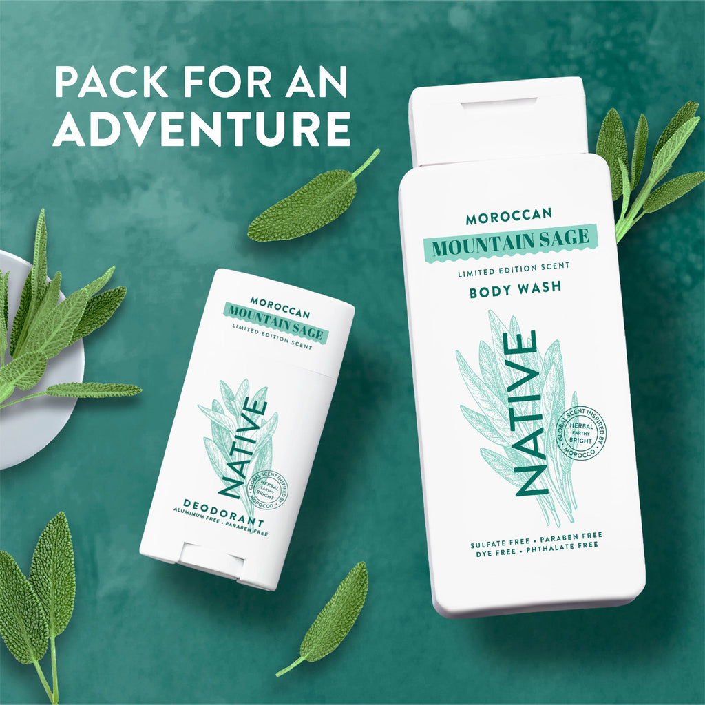 Body Wash - Moroccan Mountain Sage / Limited Edition / 18oz | Fresh Daily Routine