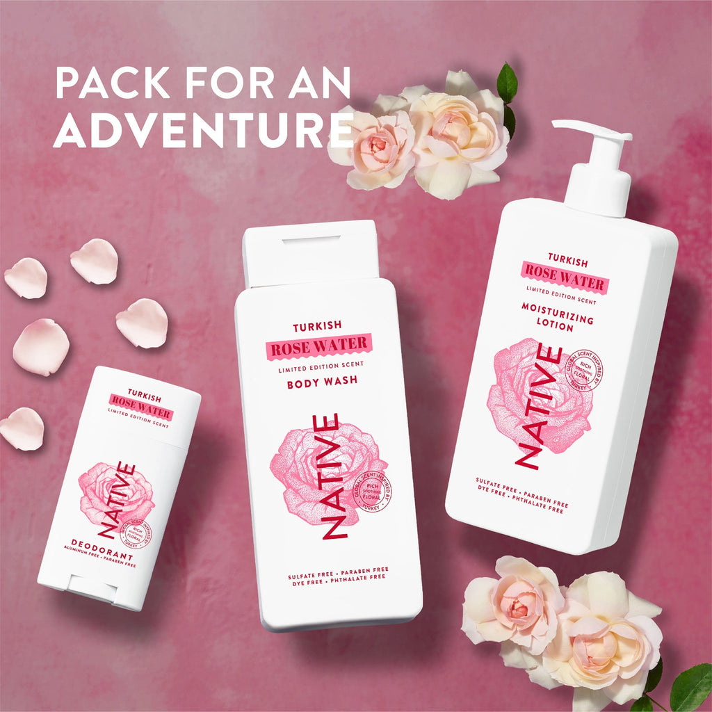 Deodorant Stick - Turkish Rose Water / Limited Edition / 2.65oz | Fresh Daily Routine
