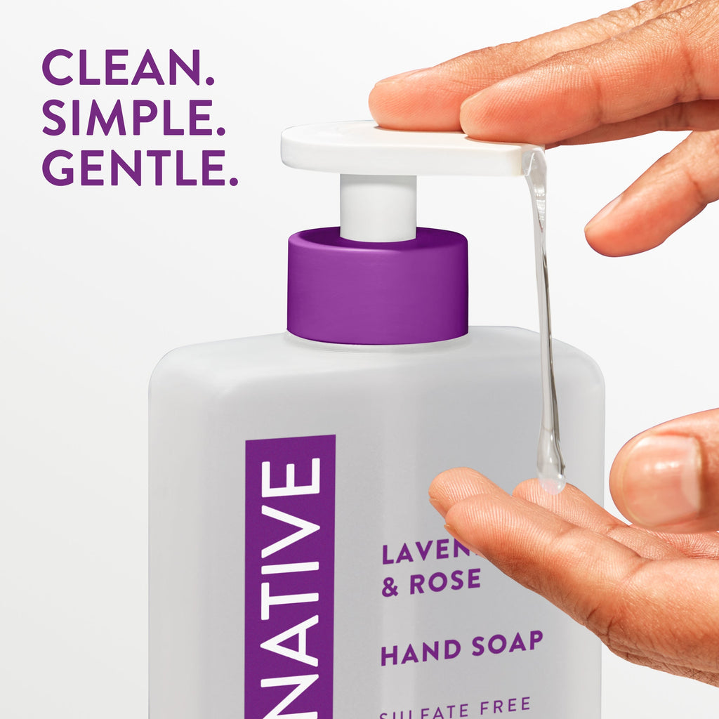 Hand Soap - Lavender & Rose / Classic / 13oz | Fresh Daily Routine