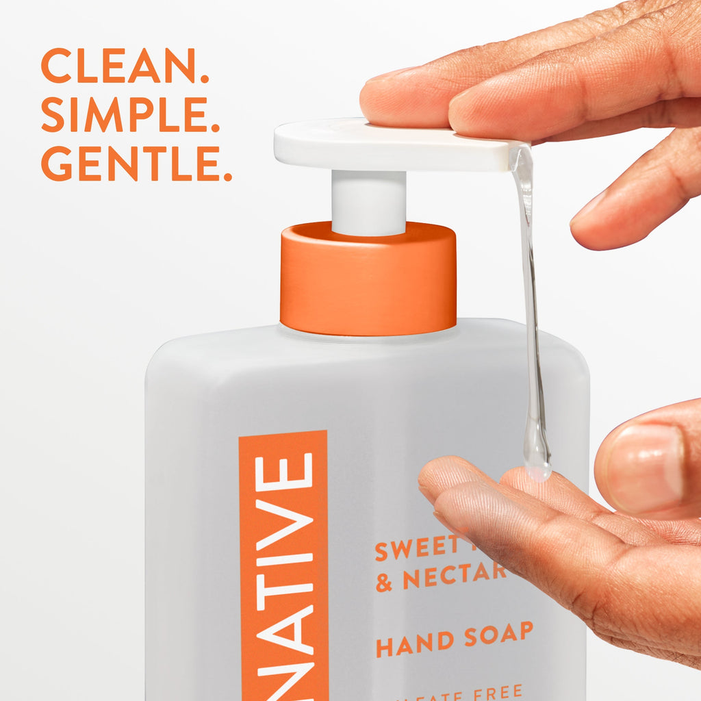 Hand Soap - Sweet Peach & Nectar / Classic / 13oz | Fresh Daily Routine
