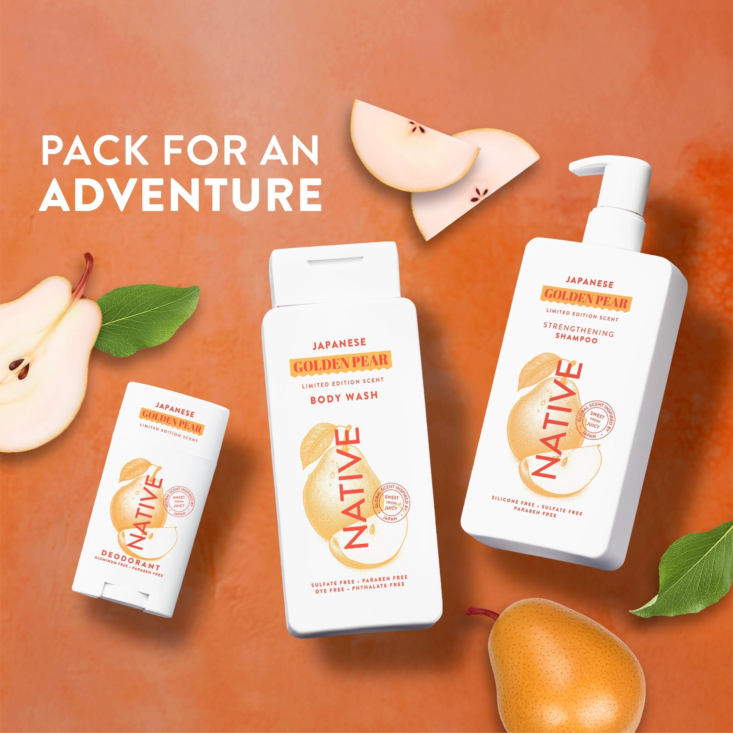 Mini Deodorant Stick - Japanese Golden Pear / Limited Edition / 0.35oz | Fresh Daily Routine