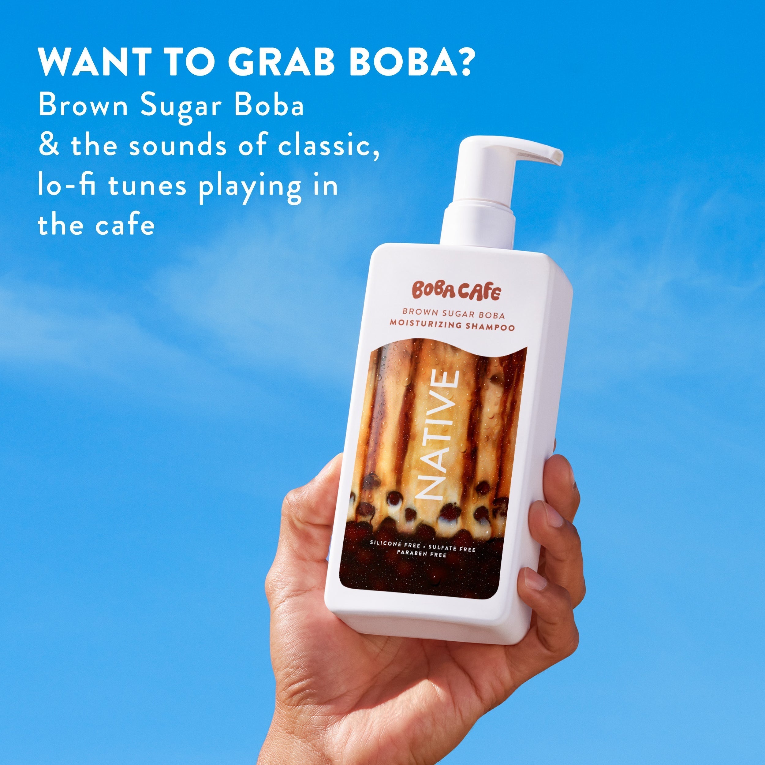 Moisturizing Shampoo - Brown Sugar Boba / Limited Edition / 16.5oz | Fresh Daily Routine