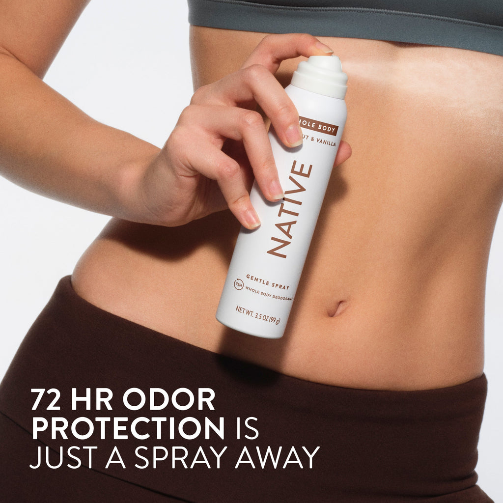 Whole Body Deodorant Spray - Coconut & Vanilla / Classic / 3.5oz | Fresh Daily Routine