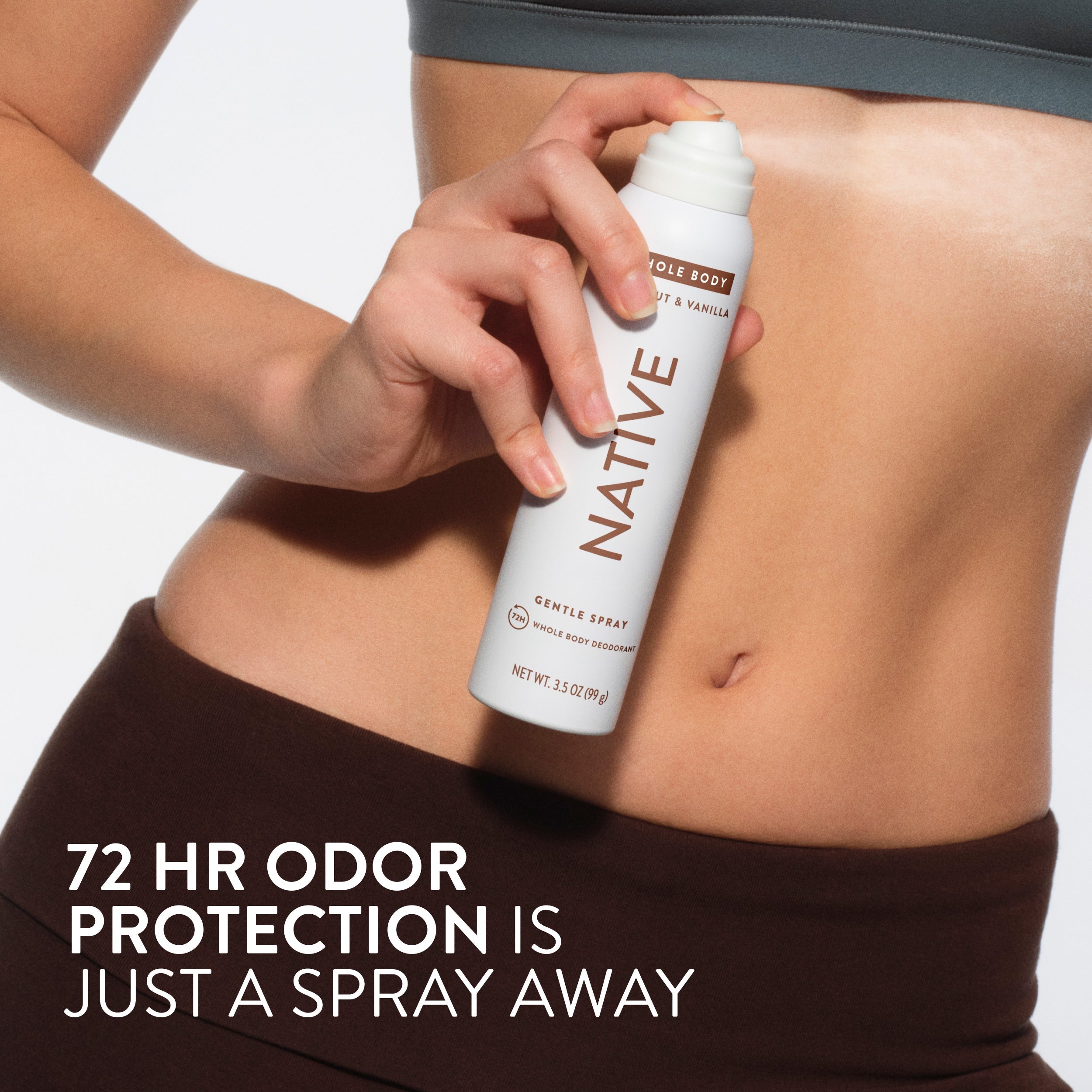 Whole Body Deodorant Spray - Coconut & Vanilla / Classic / 3.5oz | Fresh Daily Routine