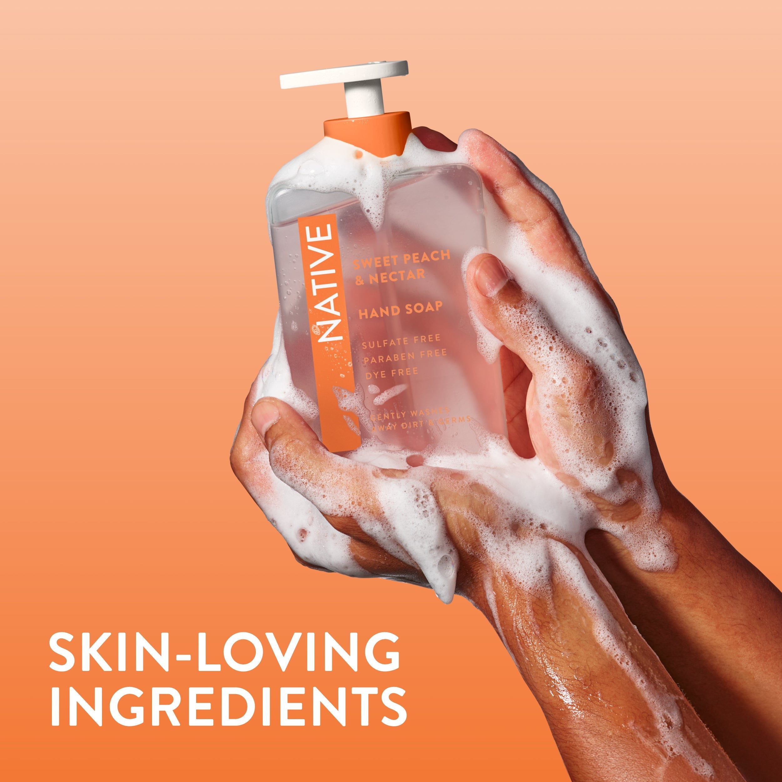 Hand Soap - Sweet Peach & Nectar / Classic / 13oz | Fresh Daily Routine