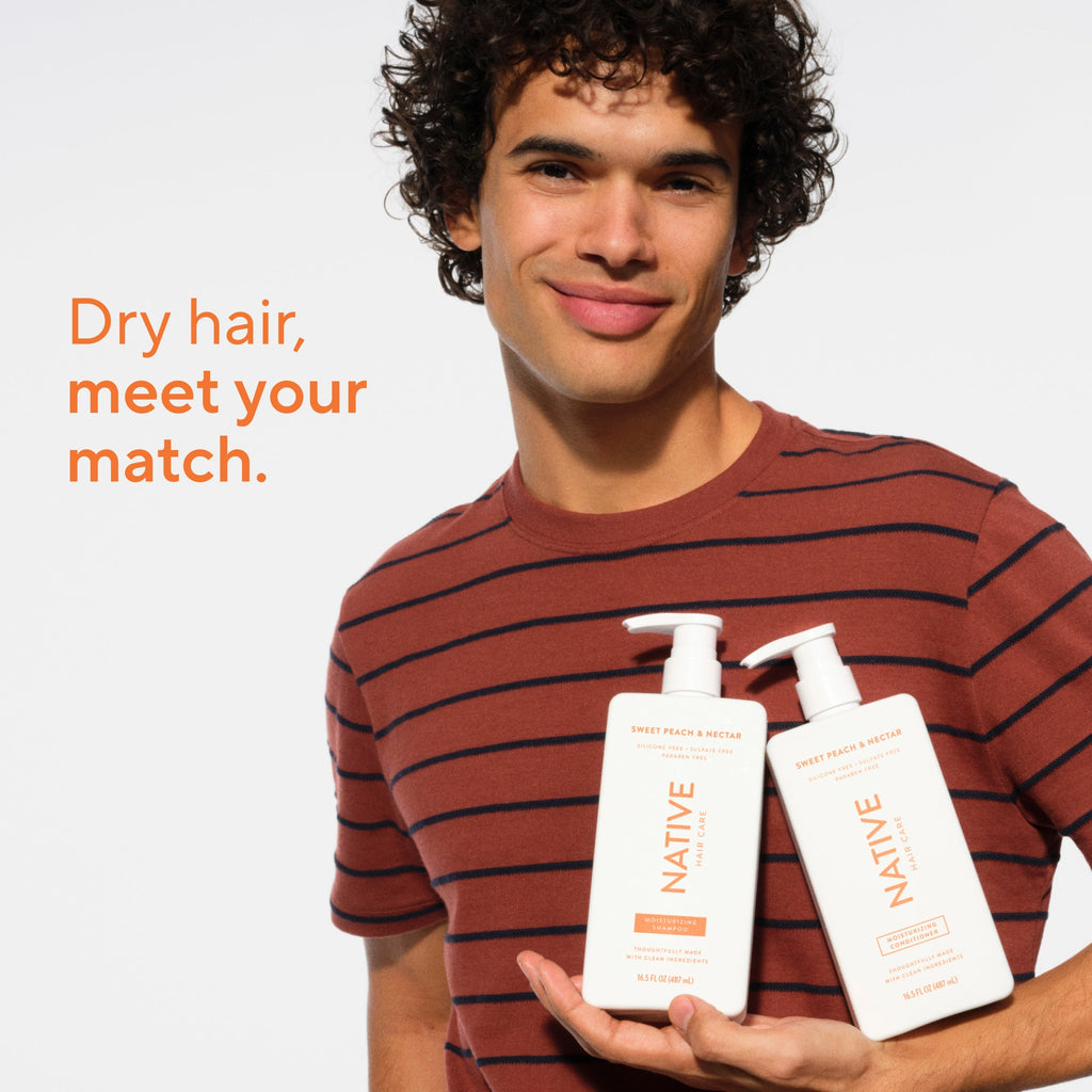 Moisturizing Conditioner - Sweet Peach & Nectar / Classic / 16.5oz | Fresh Daily Routine