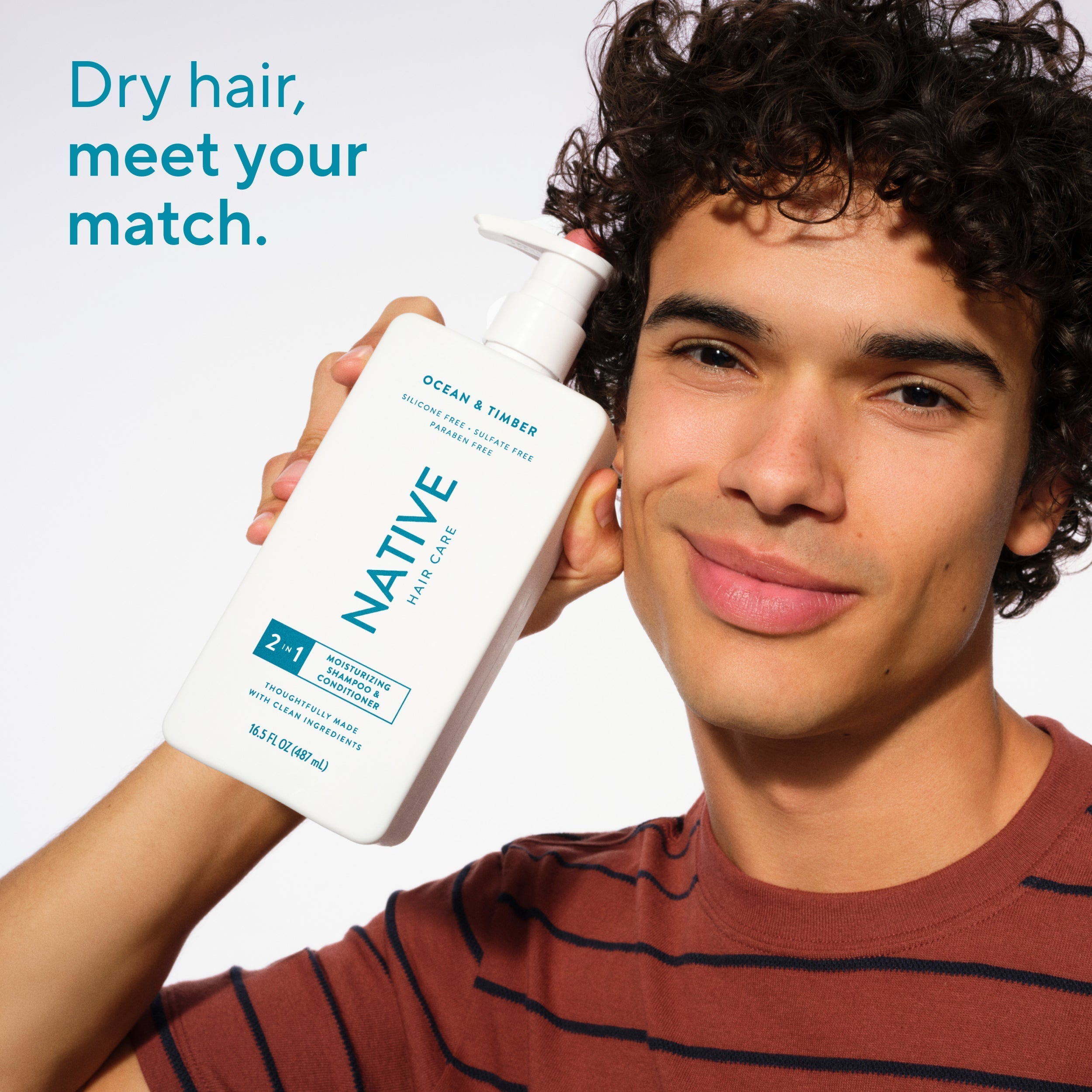 Moisturizing Shampoo - Ocean & Timber / Classic / 16.5oz | Fresh Daily Routine