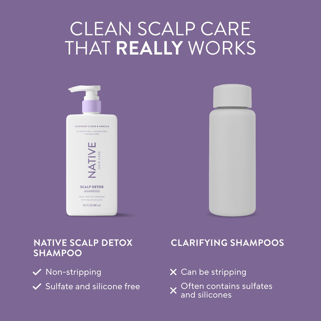 Scalp Detox Shampoo - Lavender Cloud & Vanilla / Classic / 16.5oz | Fresh Daily Routine