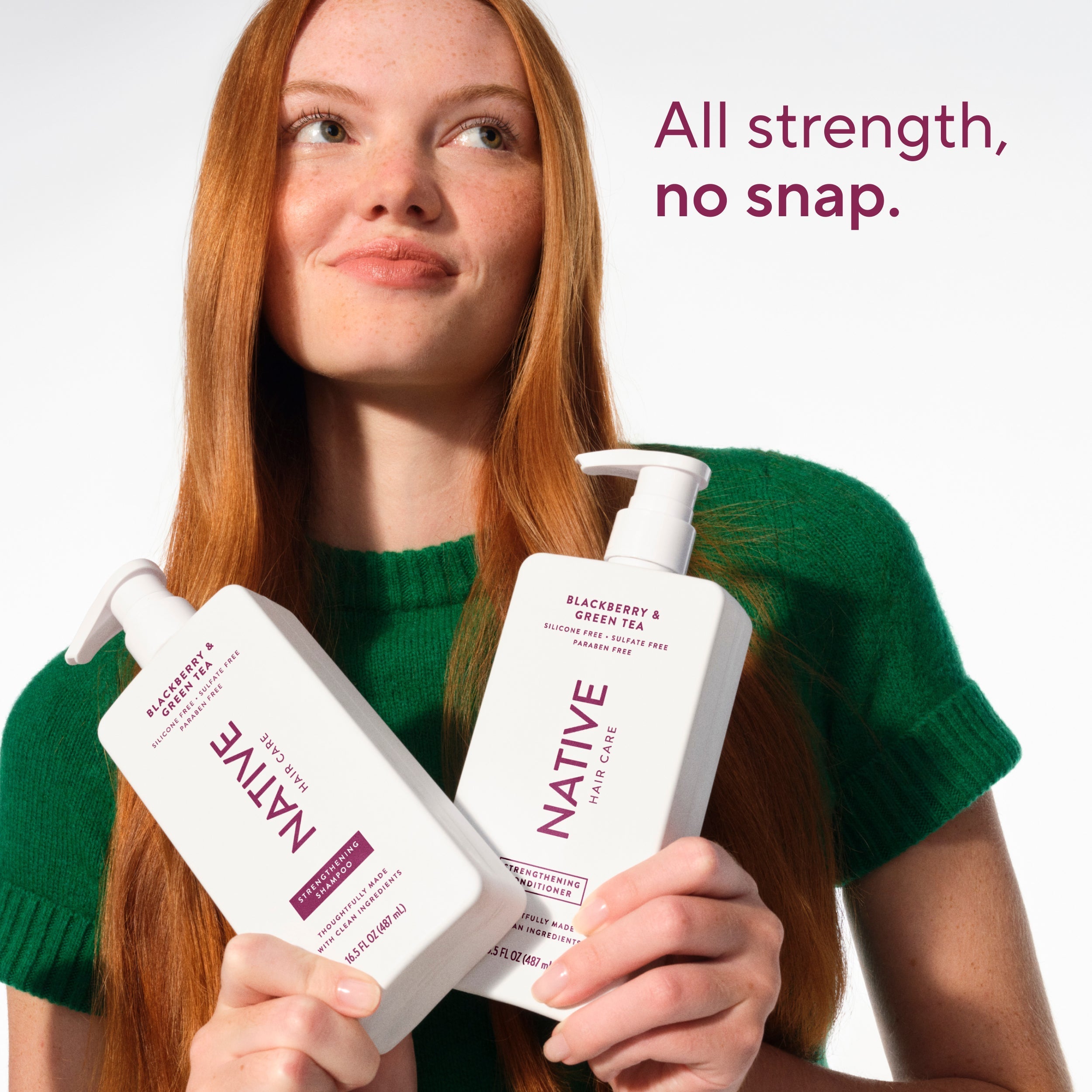 Strengthening Conditioner - Blackberry & Green Tea / Classic / 16.5oz | Fresh Daily Routine