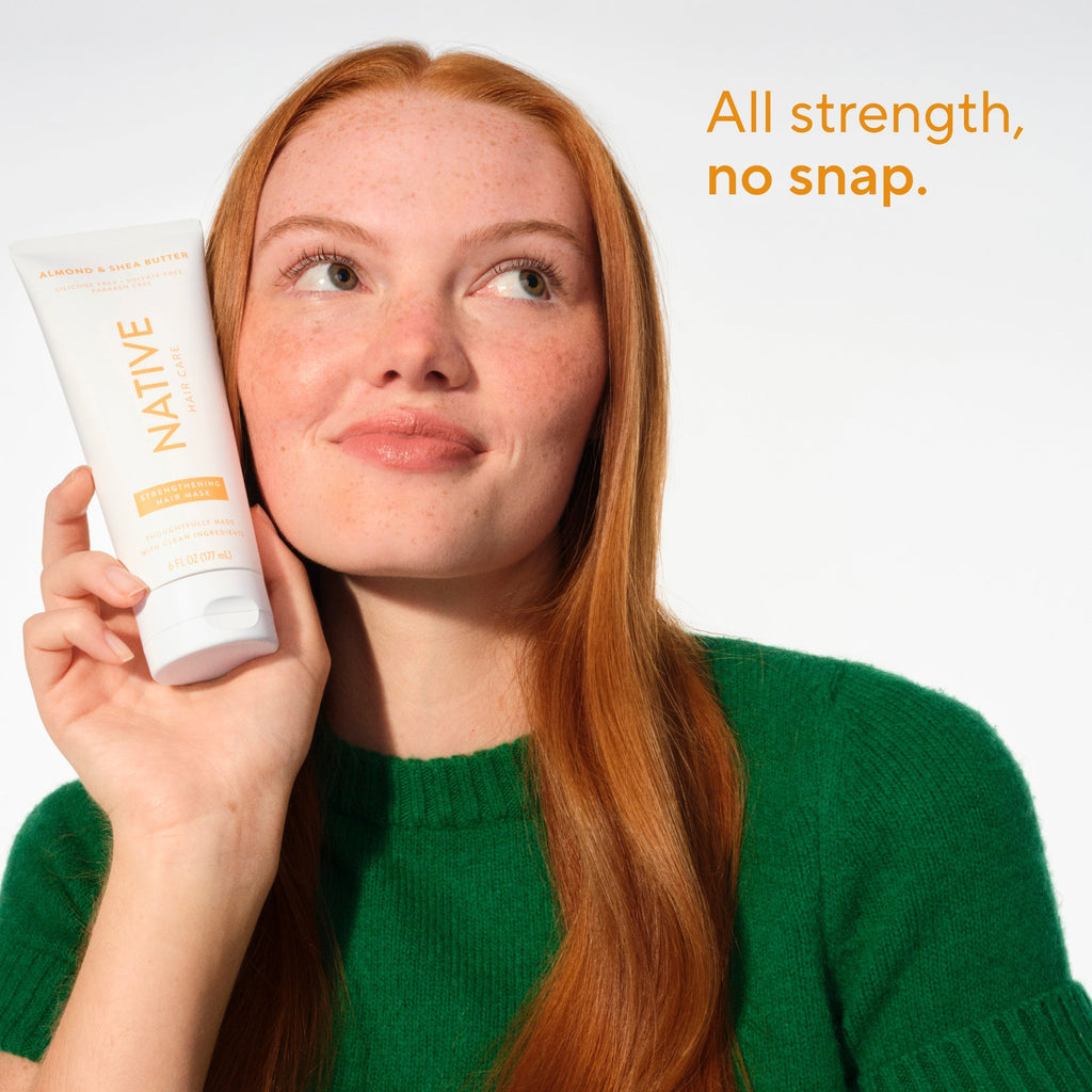 Strengthening Hair Mask - Almond & Shea Butter / Classic / 6oz | Fresh Daily Favorite