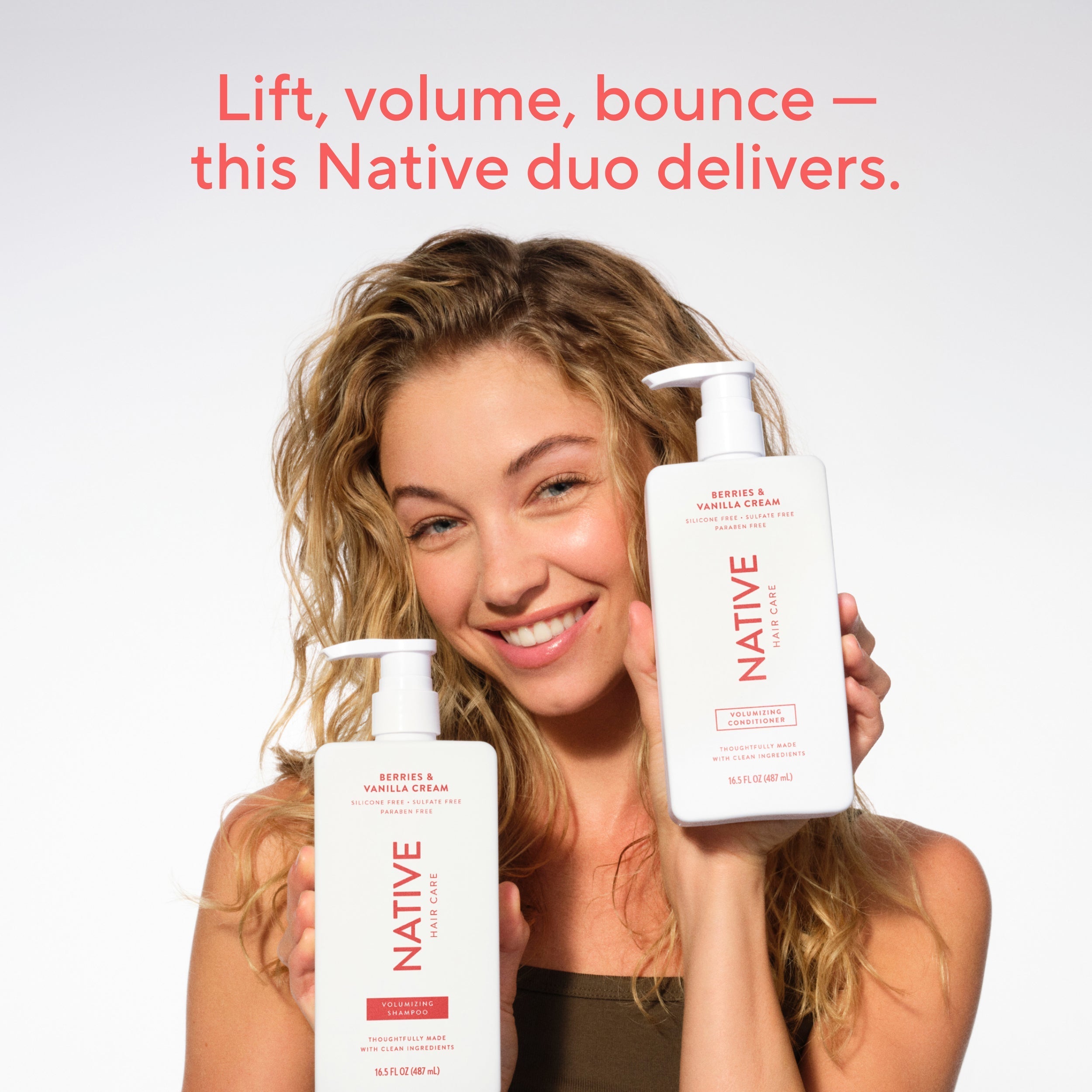 Volumizing Conditioner - Berries & Vanilla Cream / Classic / 16.5oz | Fresh Routine Favorite