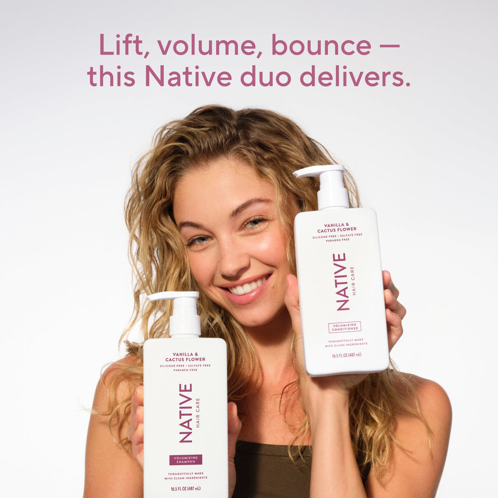 Volumizing Conditioner - Vanilla & Cactus Flower / Classic / 16.5oz | Fresh Daily Routine
