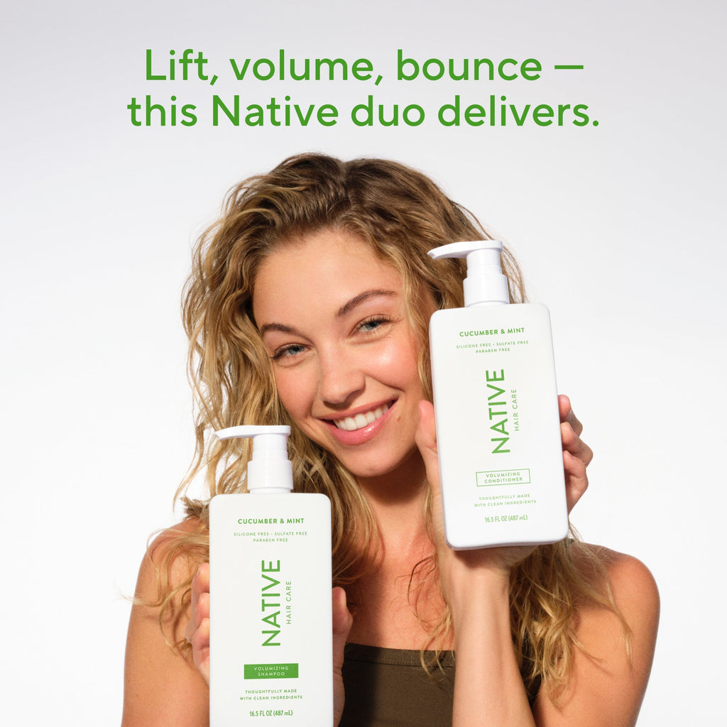 Volumizing Shampoo - Cucumber & Mint / Classic / 16.5oz | Fresh Daily Routine
