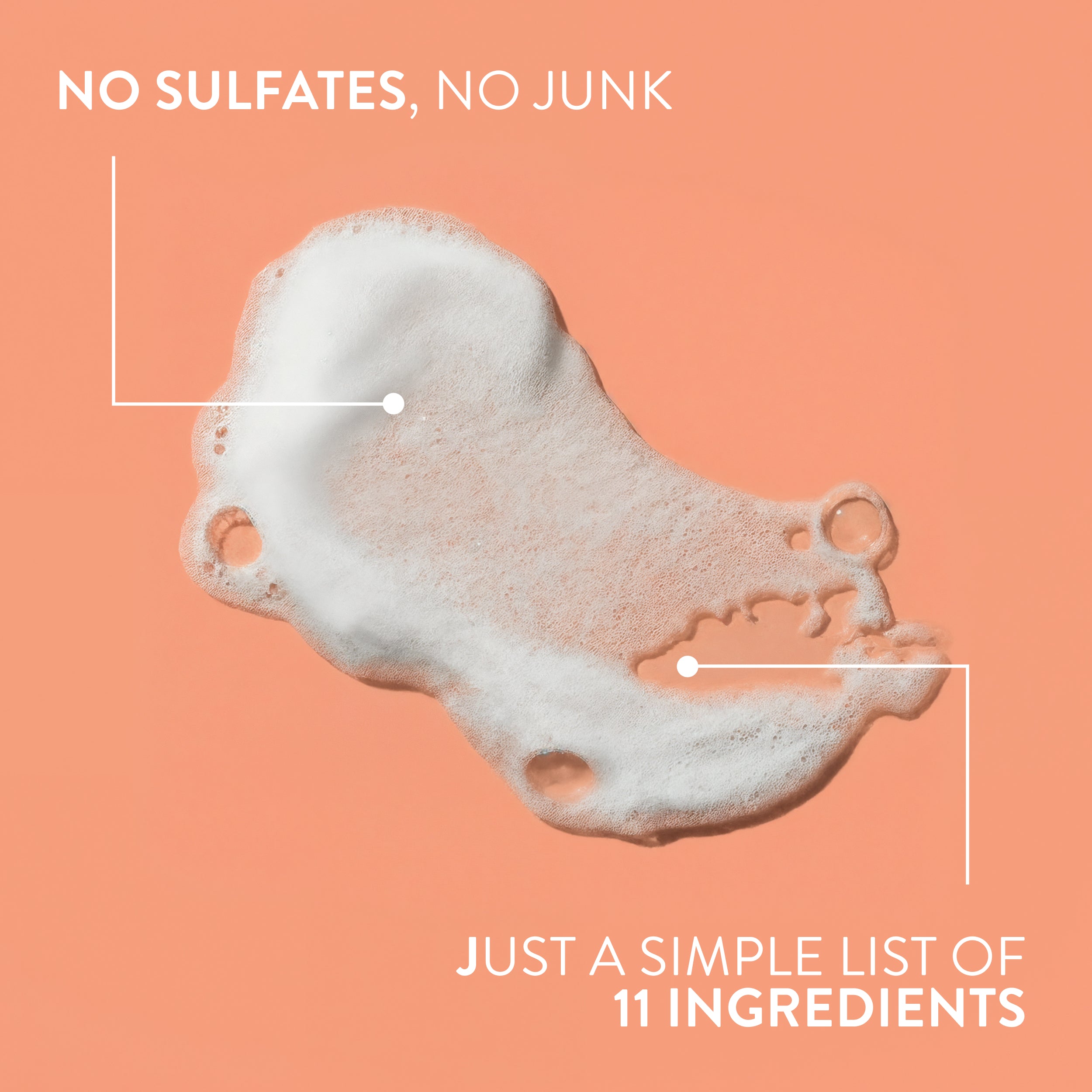 Moisturizing Shampoo - Sweet Peach & Nectar / Classic / 16.5oz | Fresh Daily Routine