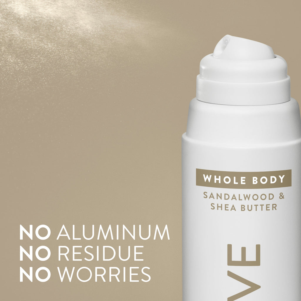 Whole Body Deodorant Spray - Sandalwood & Shea Butter / Classic / 3.5oz | Fresh Daily Routine