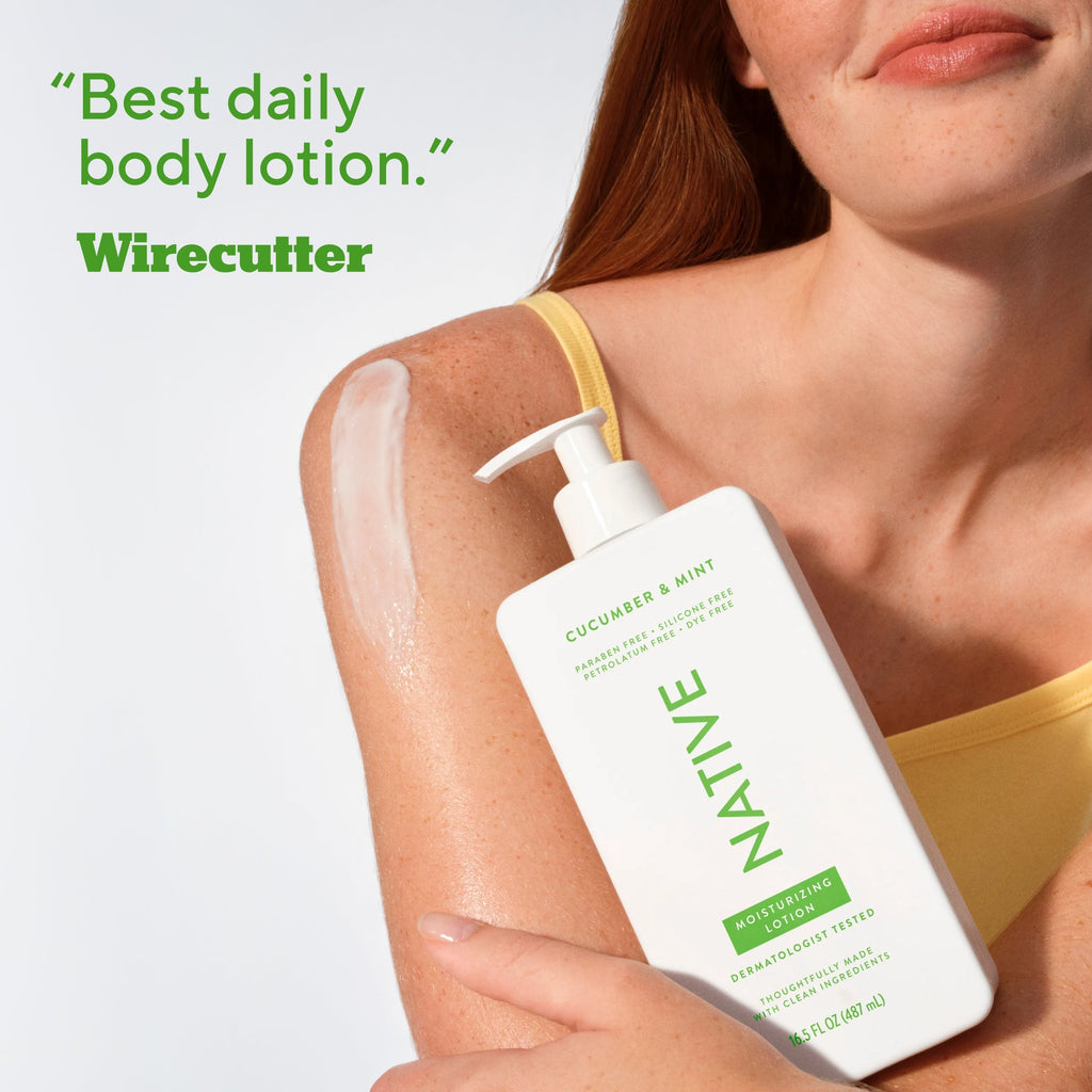 Body Lotion - Cucumber & Mint / Classic / 16.5oz | Fresh Daily Routine