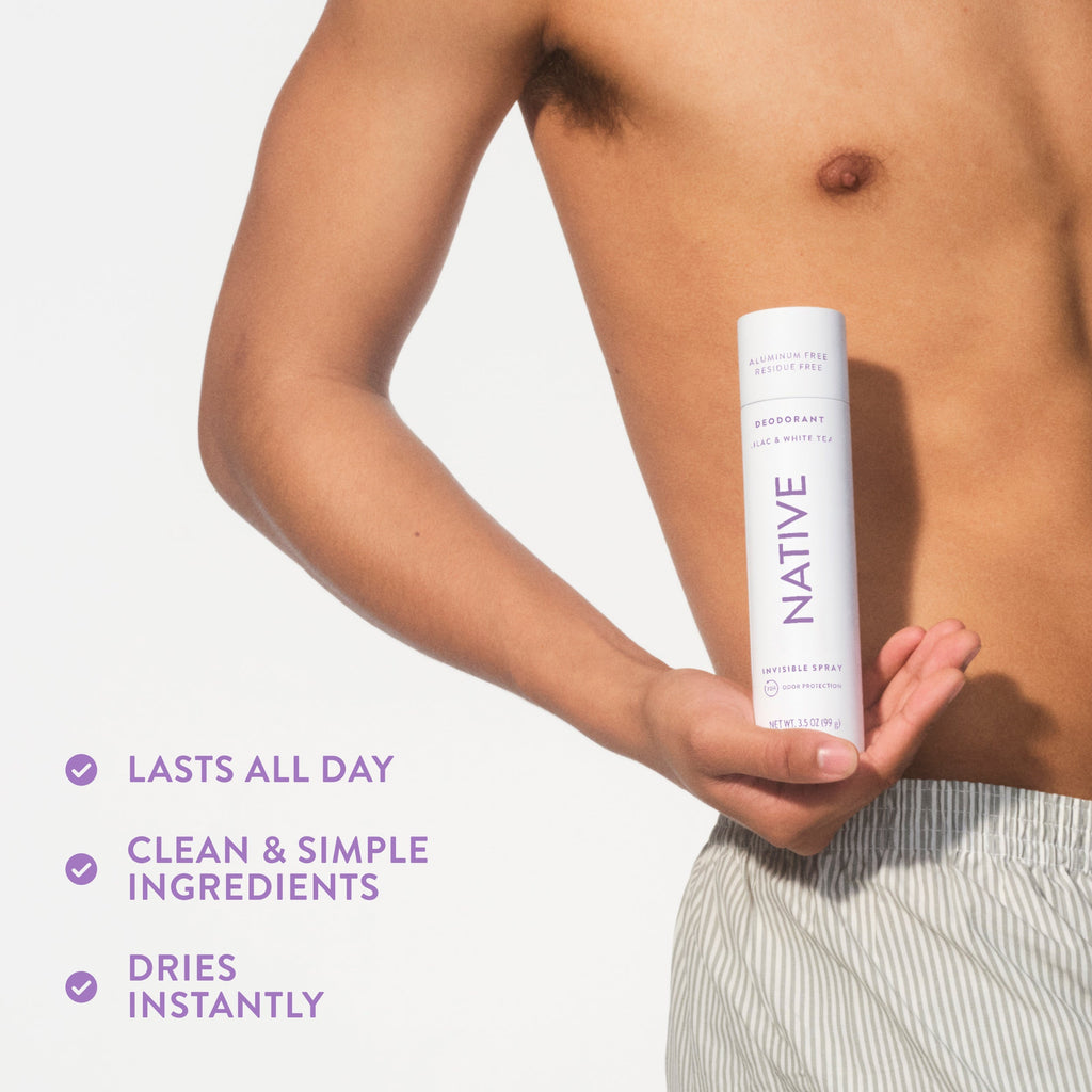 Deodorant Spray - Lilac & White Tea / Classic / 3.5oz | Fresh Daily Routine