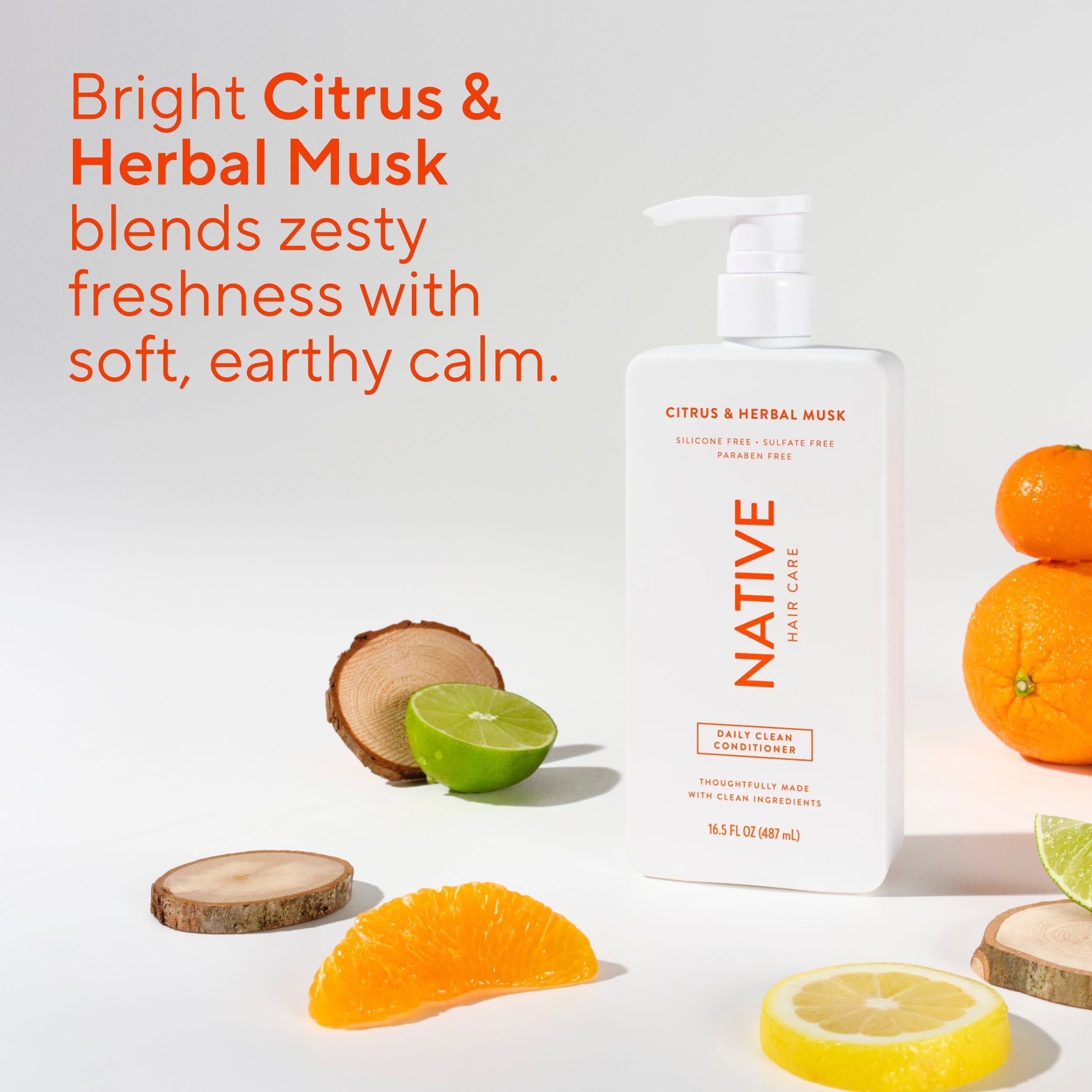 Daily Clean Conditioner - Citrus & Herbal Musk / Classic / 16.5oz | Fresh Daily Routine
