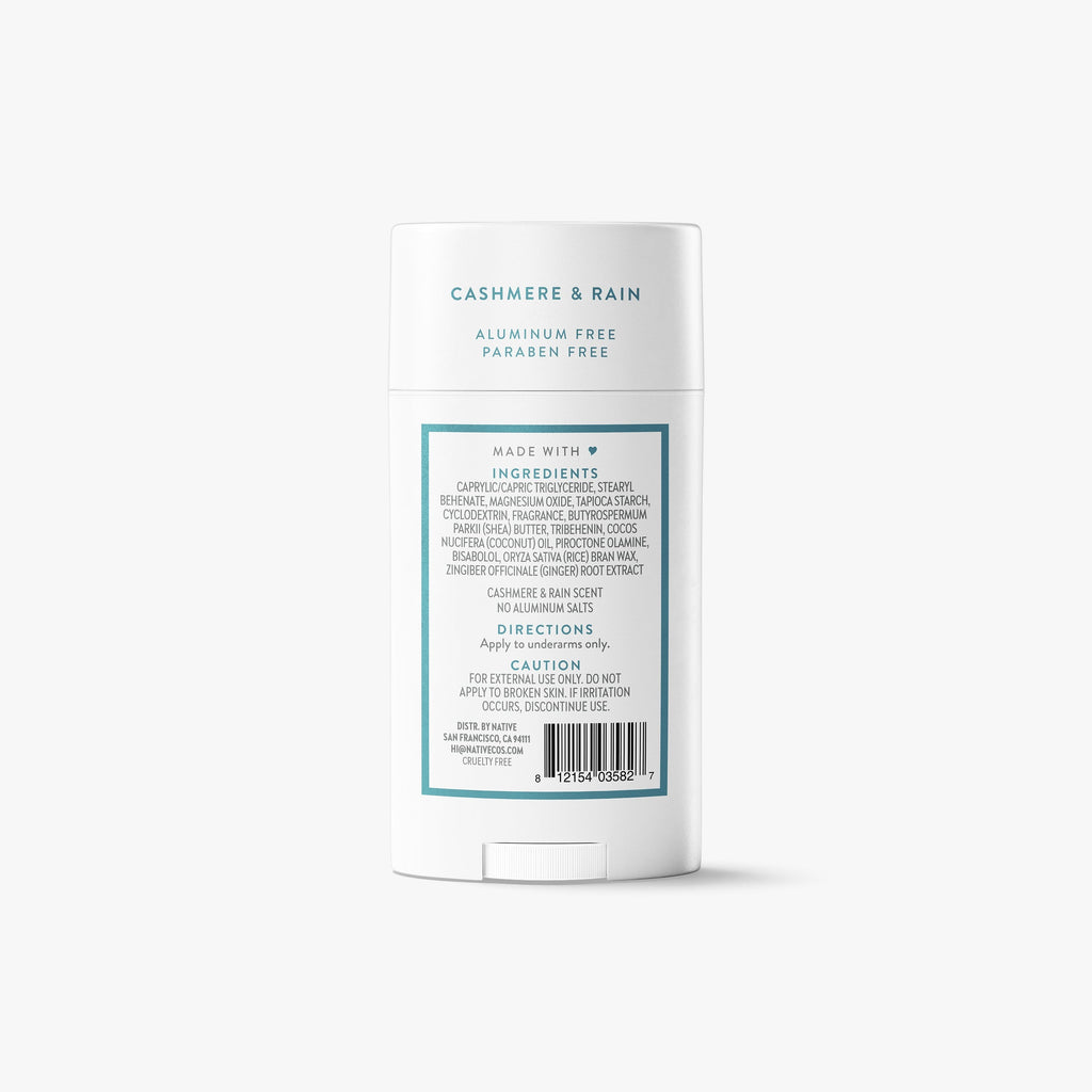 Deodorant Stick - Cashmere & Rain / Classic / 2.65oz | Fresh Daily Routine