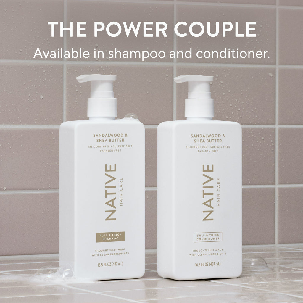 Full & Thick Conditioner - Sandalwood & Shea Butter / Classic / 16.5oz | Fresh Daily Routine