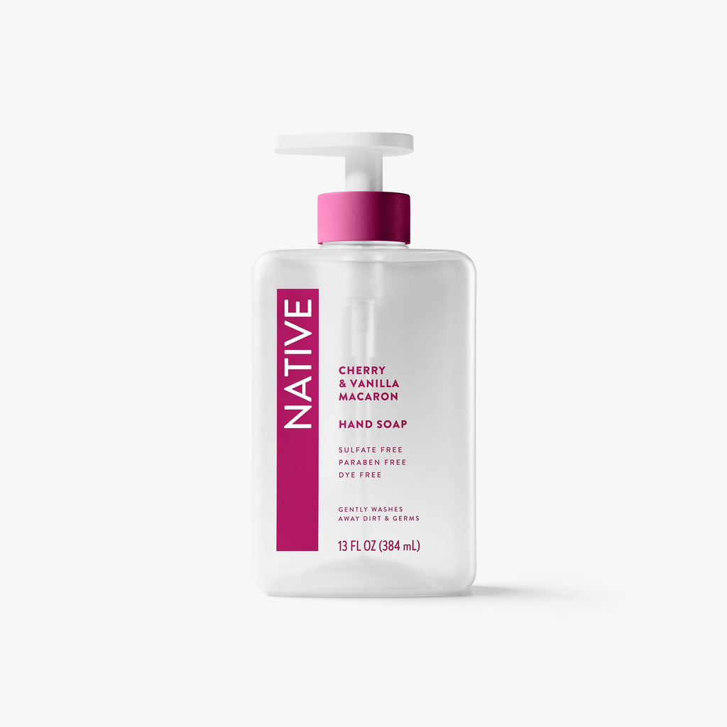 Hand Soap - Cherry & Vanilla Macaron / Classic / 13oz | Fresh Daily Routine