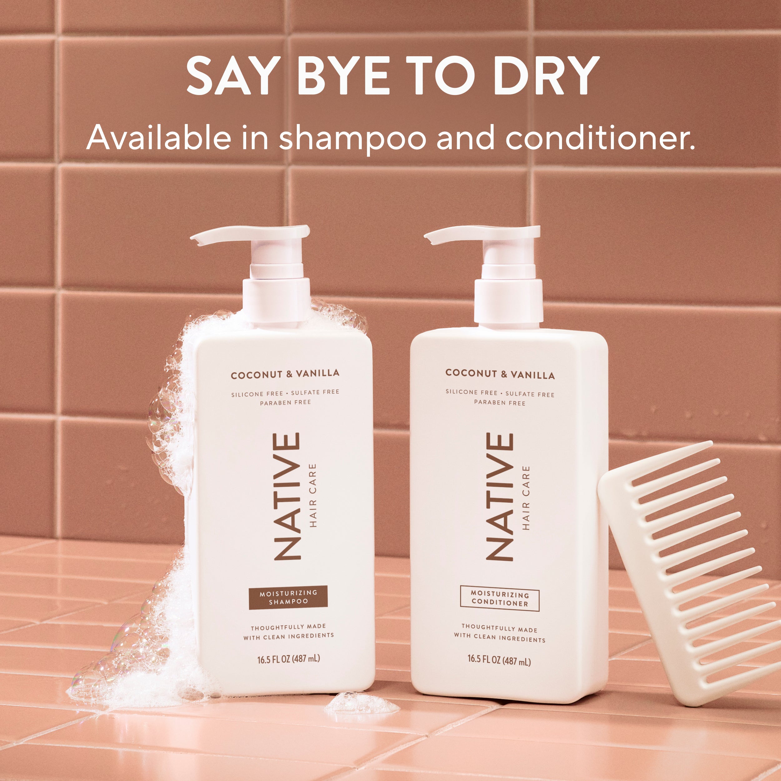 Moisturizing Conditioner - Coconut & Vanilla / Classic / 16.5oz | Fresh Daily Routine