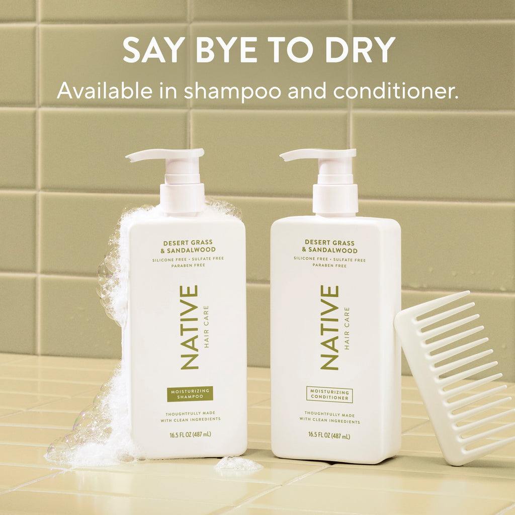 Moisturizing Conditioner - Desert Grass & Sandalwood / Classic / 16.5oz | Fresh Daily Routine