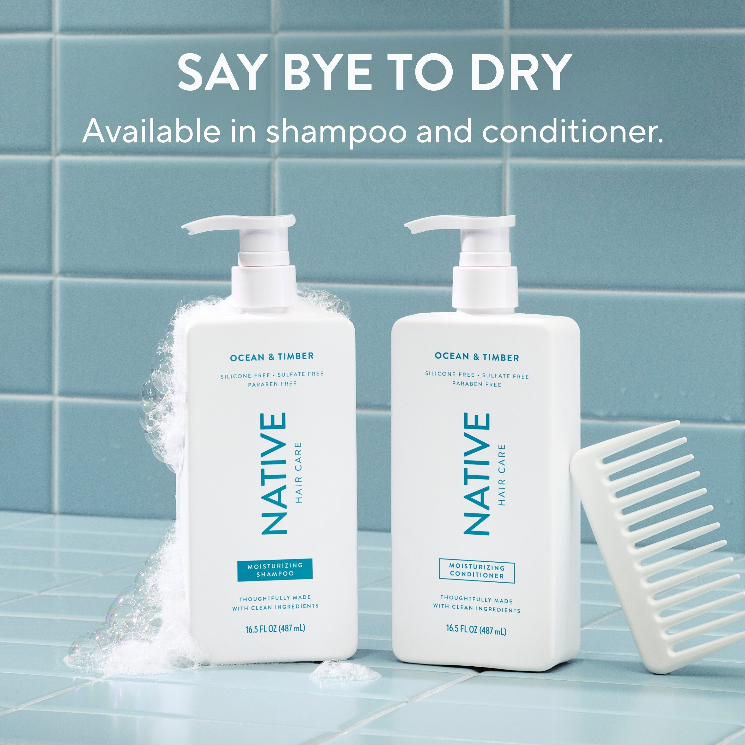 Moisturizing Conditioner - Ocean & Timber / Classic / 16.5oz | Fresh Daily Routine
