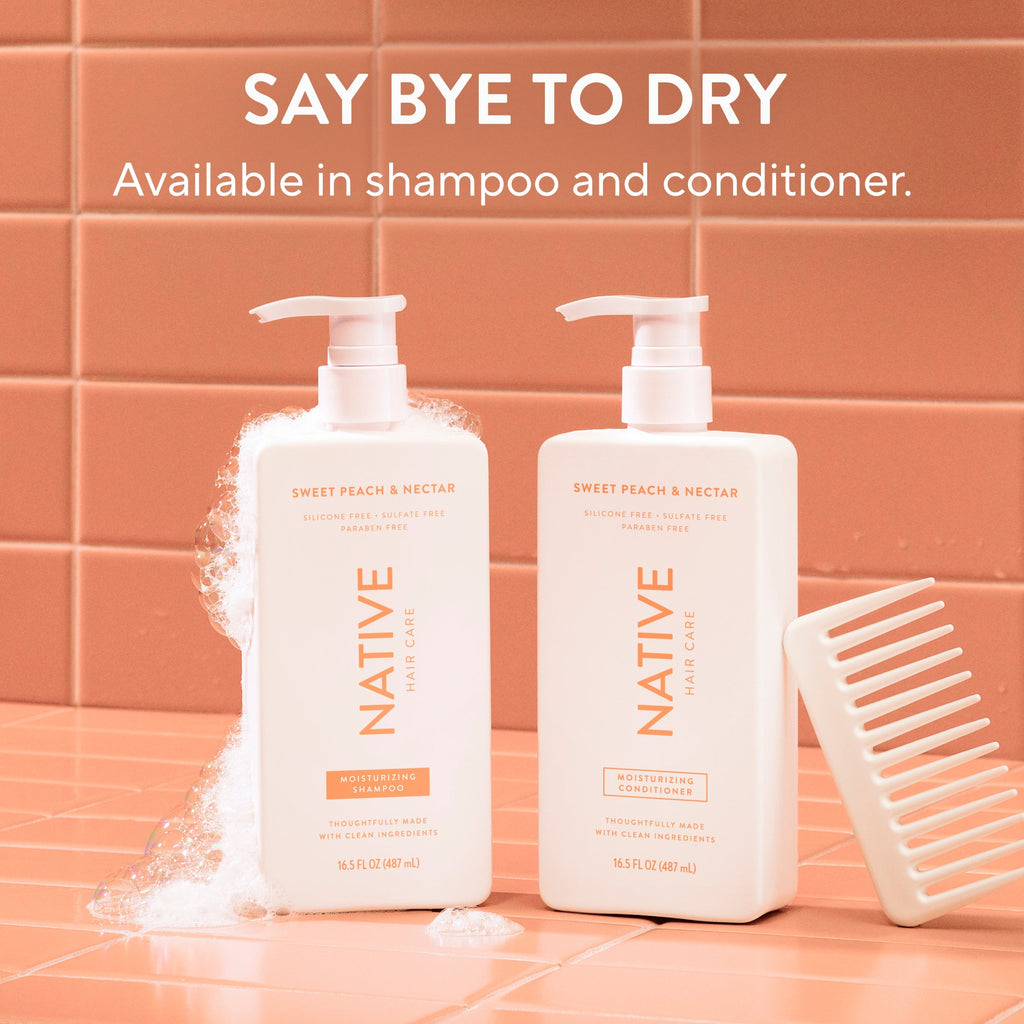 Moisturizing Conditioner - Sweet Peach & Nectar / Classic / 16.5oz | Fresh Daily Routine