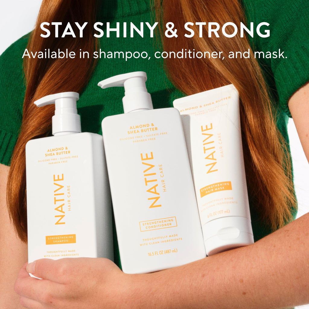 Strengthening Hair Mask - Almond & Shea Butter / Classic / 6oz | Fresh Daily Favorite