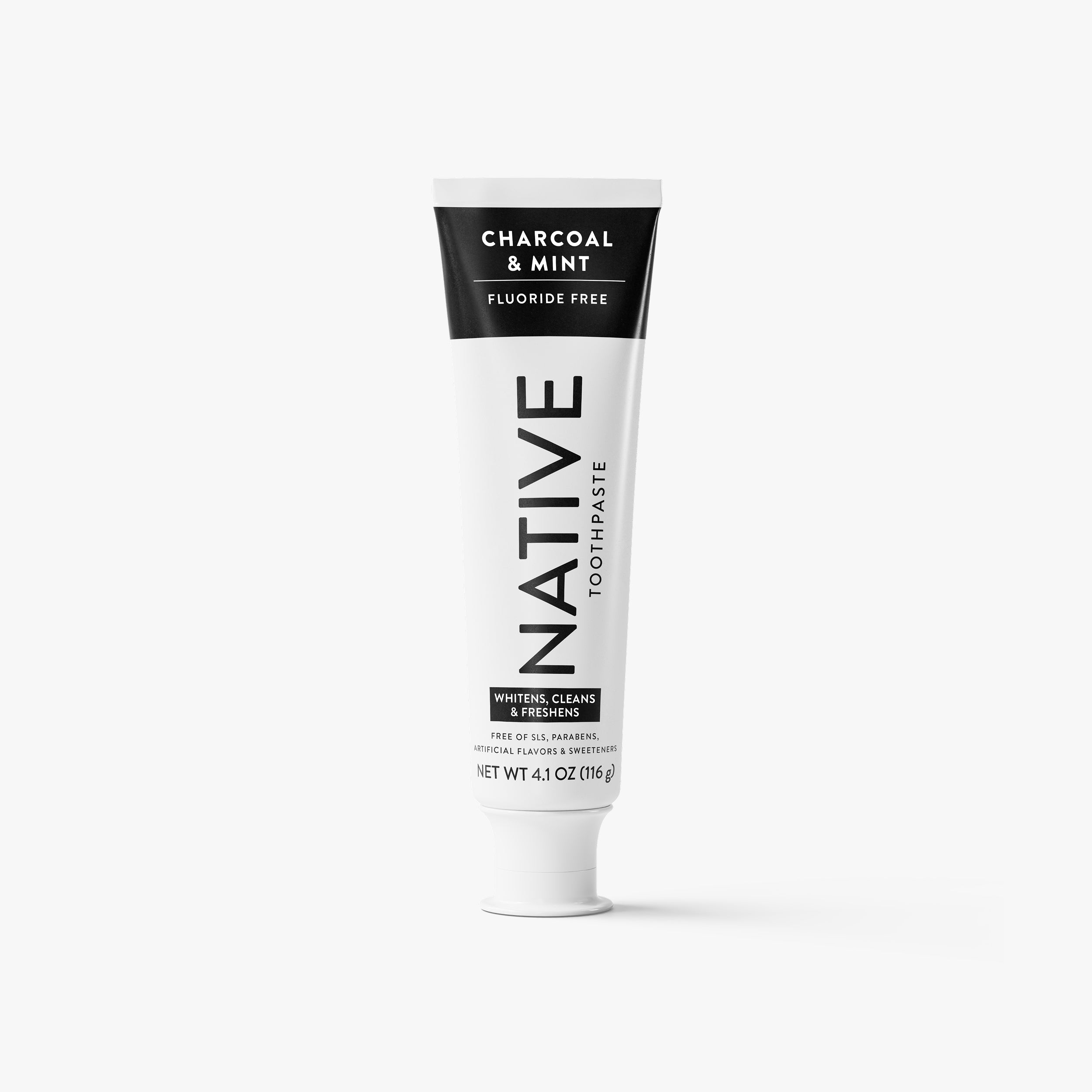 Toothpaste - Charcoal & Mint / Classic / 4.1oz | Fresh Daily Routine
