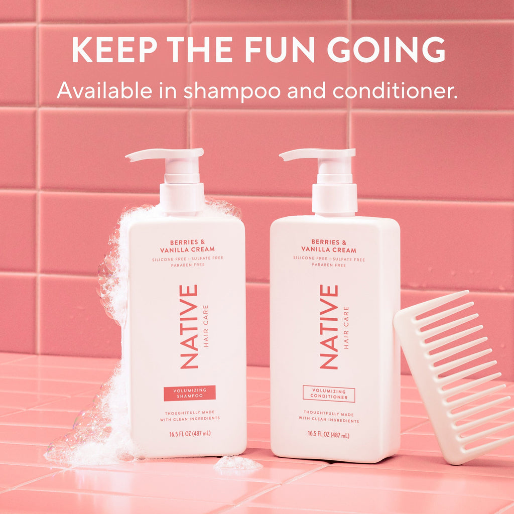 Volumizing Shampoo - Berries & Vanilla Cream / Classic / 16.5oz | Fresh Routine Favorite