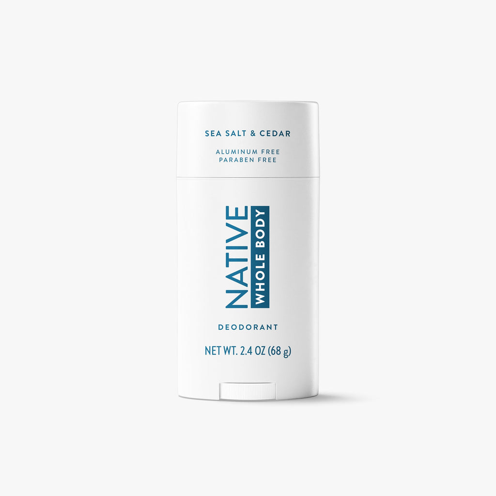 Whole Body Deodorant Stick - Sea Salt & Cedar / Classic / 2.4oz | Fresh Daily Routine