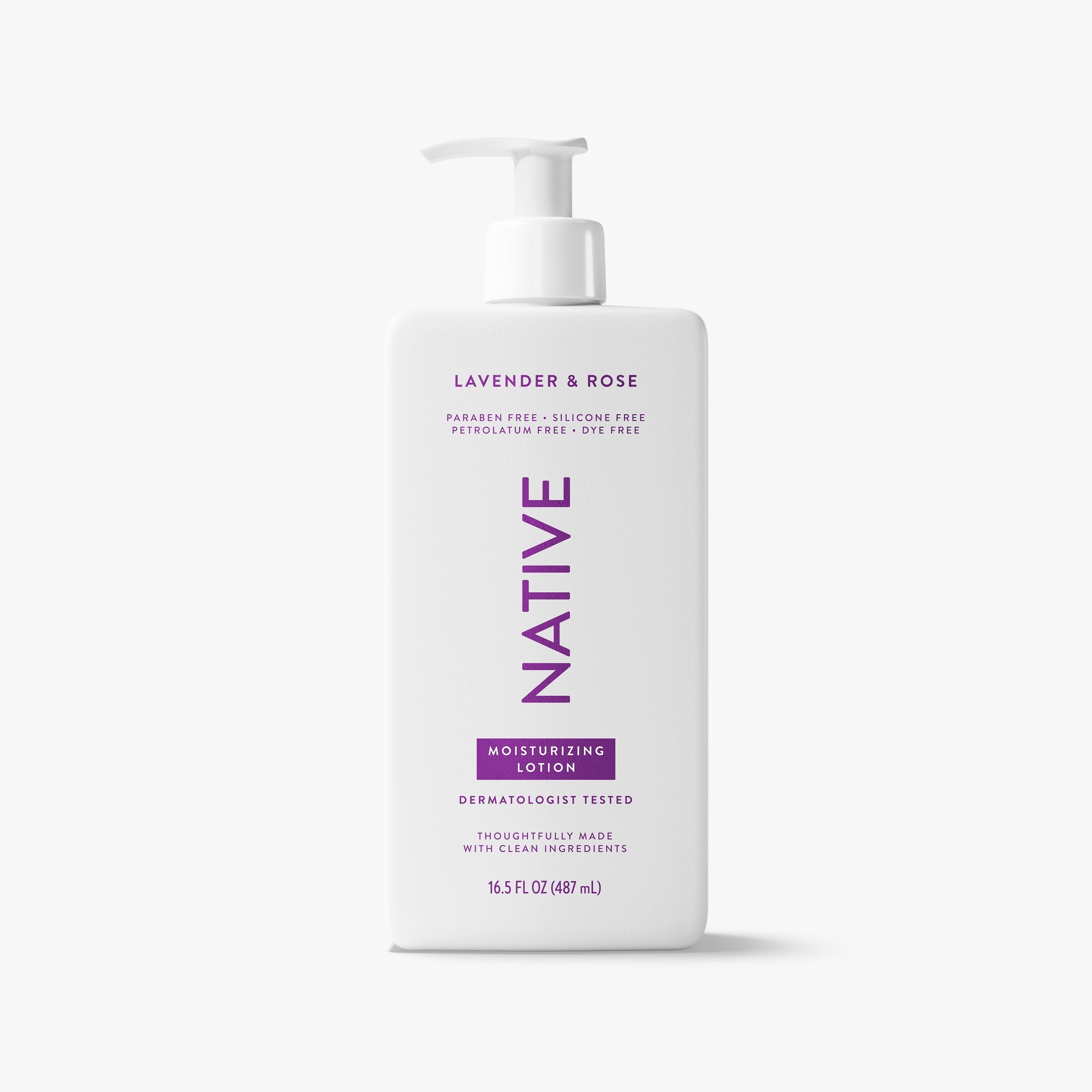 Body Lotion - Lavender & Rose / Classic / 16.5oz | Fresh Daily Routine