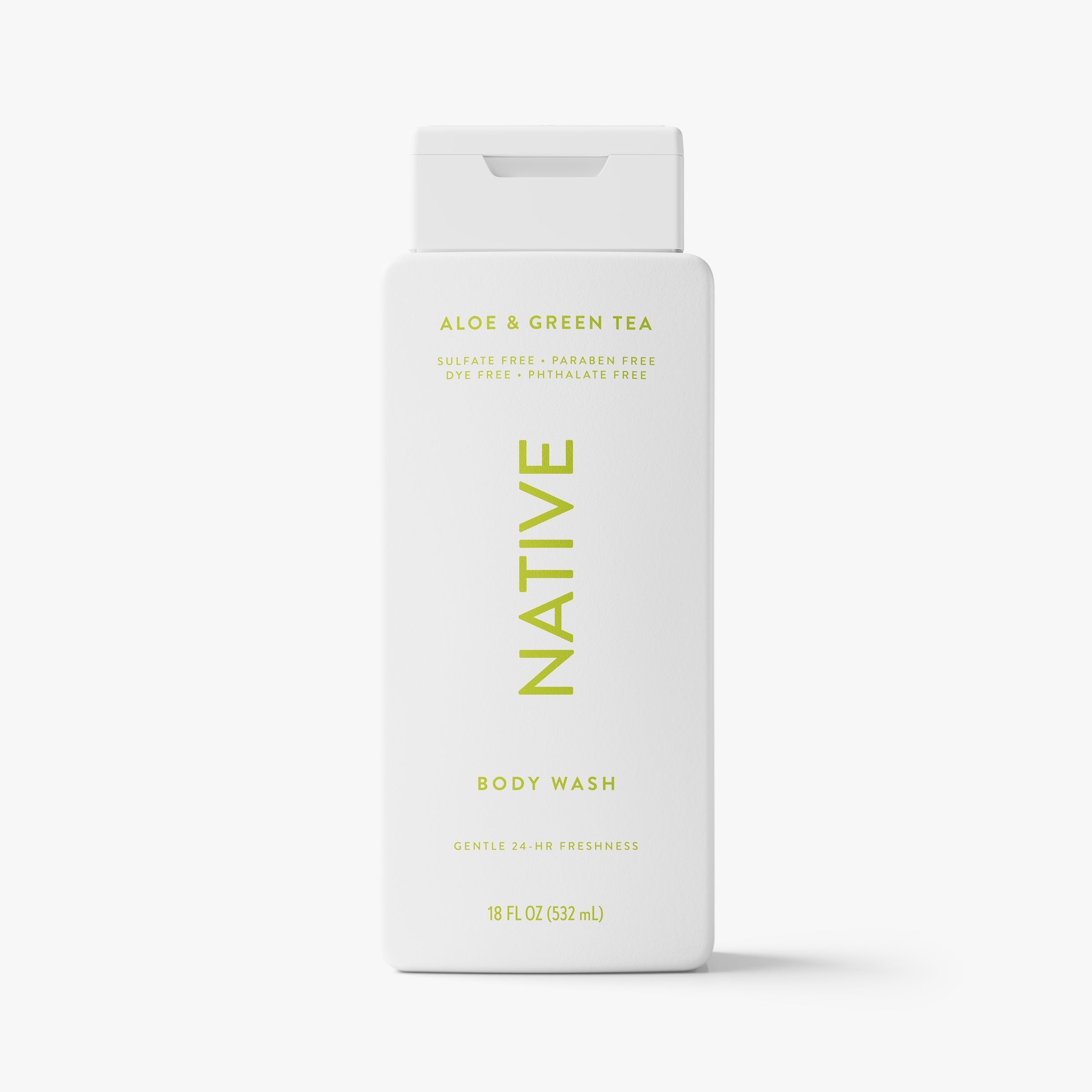 Body Wash - Aloe & Green Tea / Classic / 18oz | Fresh Daily Routine