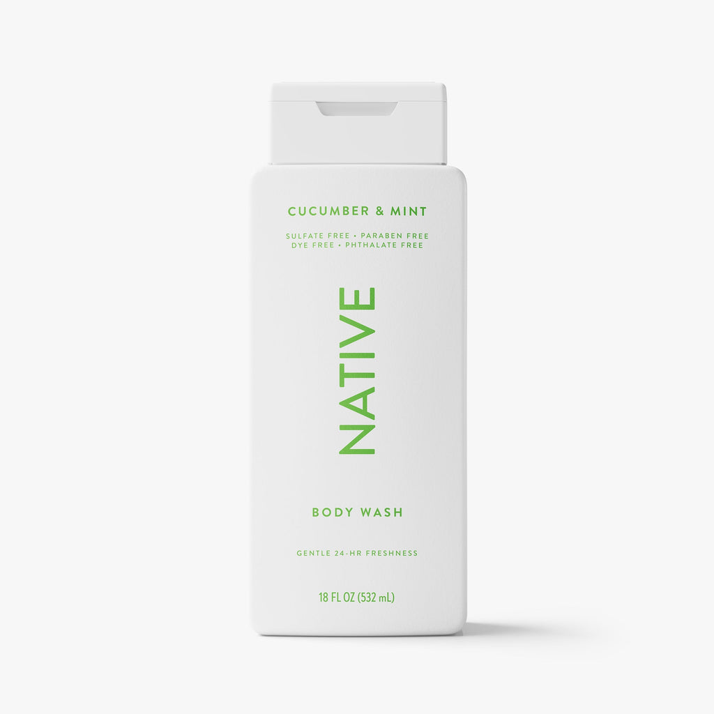 Body Wash - Cucumber & Mint / Classic / 18oz | Fresh Daily Routine