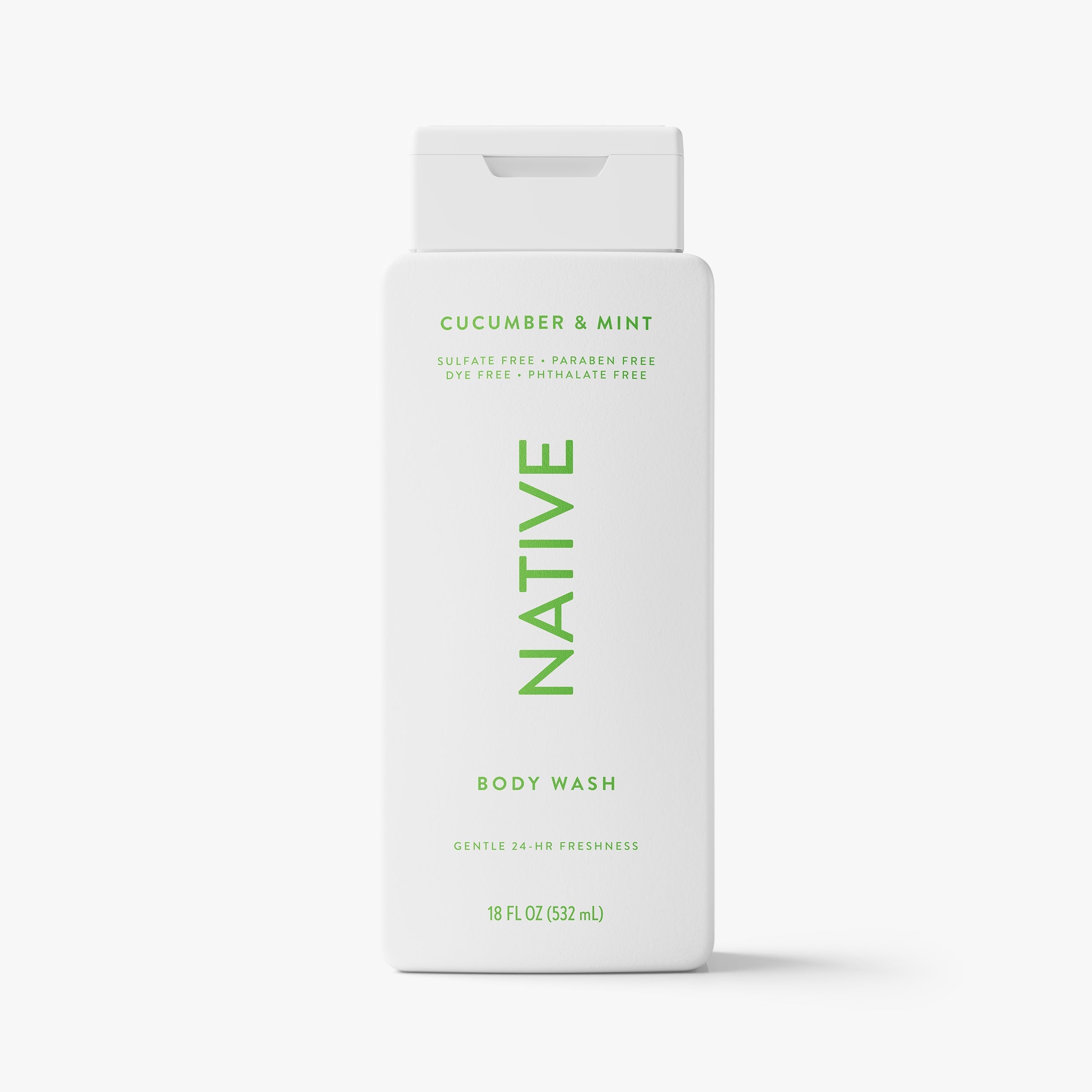 Body Wash - Cucumber & Mint / Classic / 18oz | Fresh Daily Routine