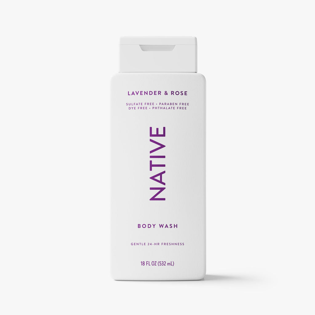 Body Wash - Lavender & Rose / Classic / 18oz | Fresh Daily Routine