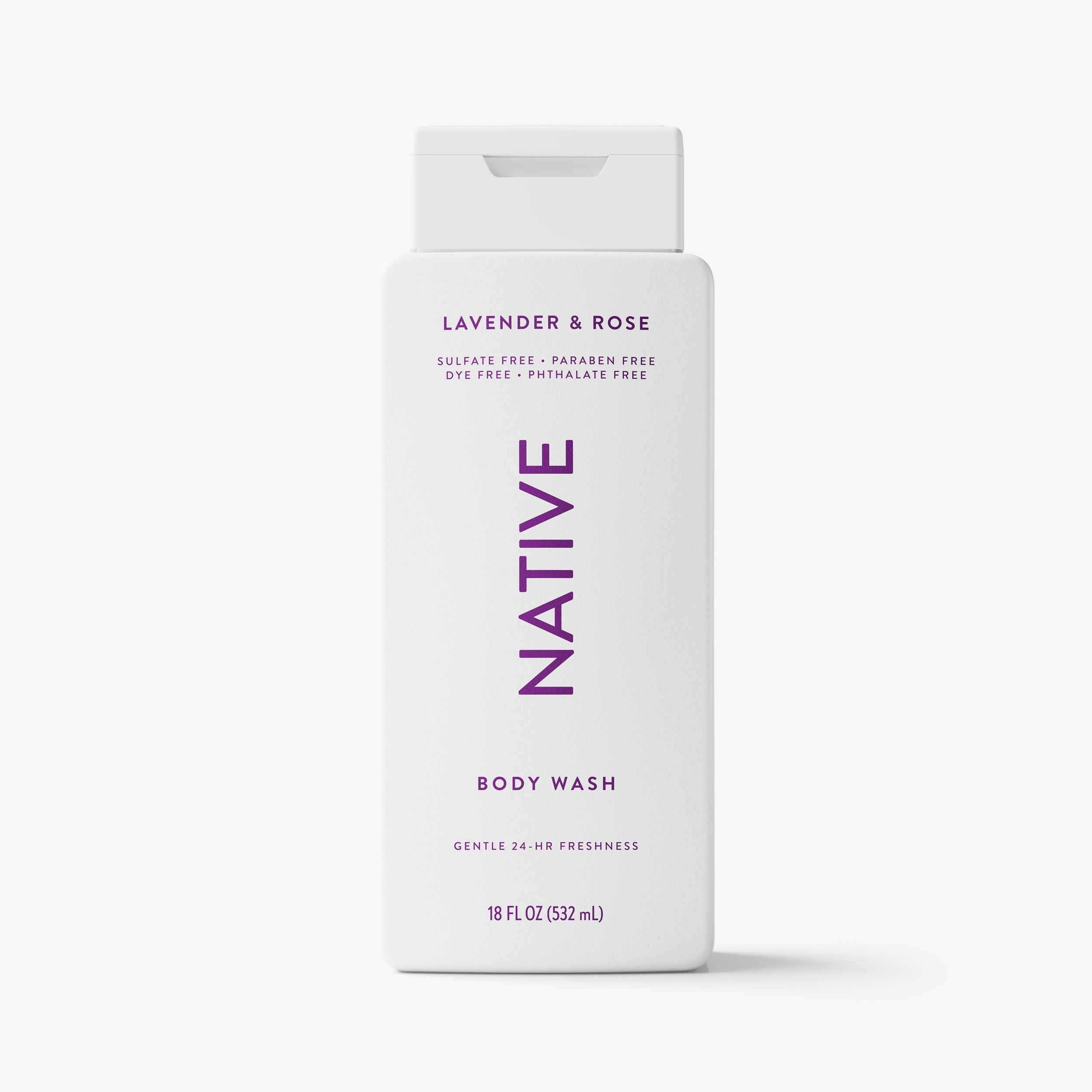 Body Wash - Lavender & Rose / Classic / 18oz | Fresh Daily Routine