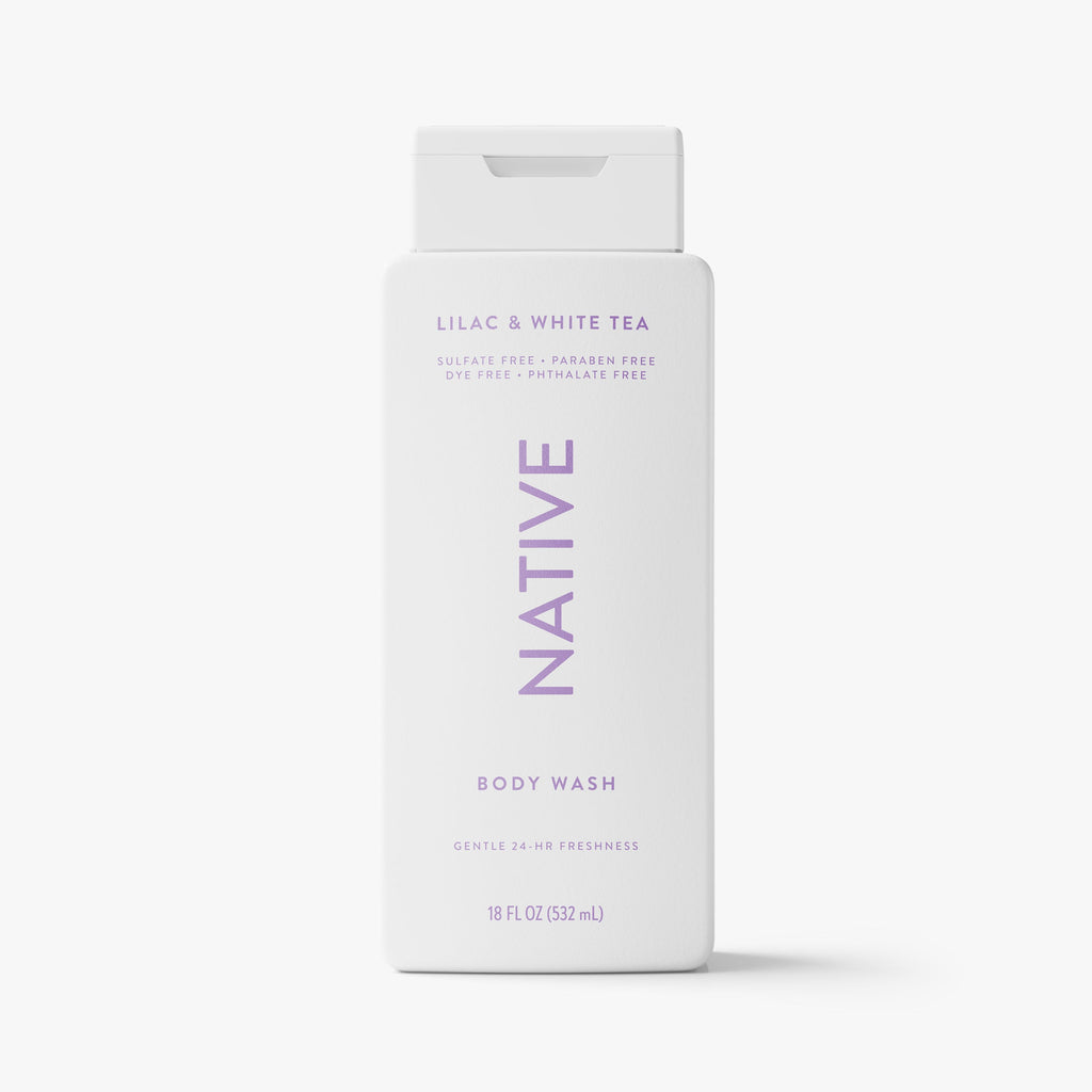 Body Wash - Lilac & White Tea / Classic / 18oz | Fresh Daily Routine