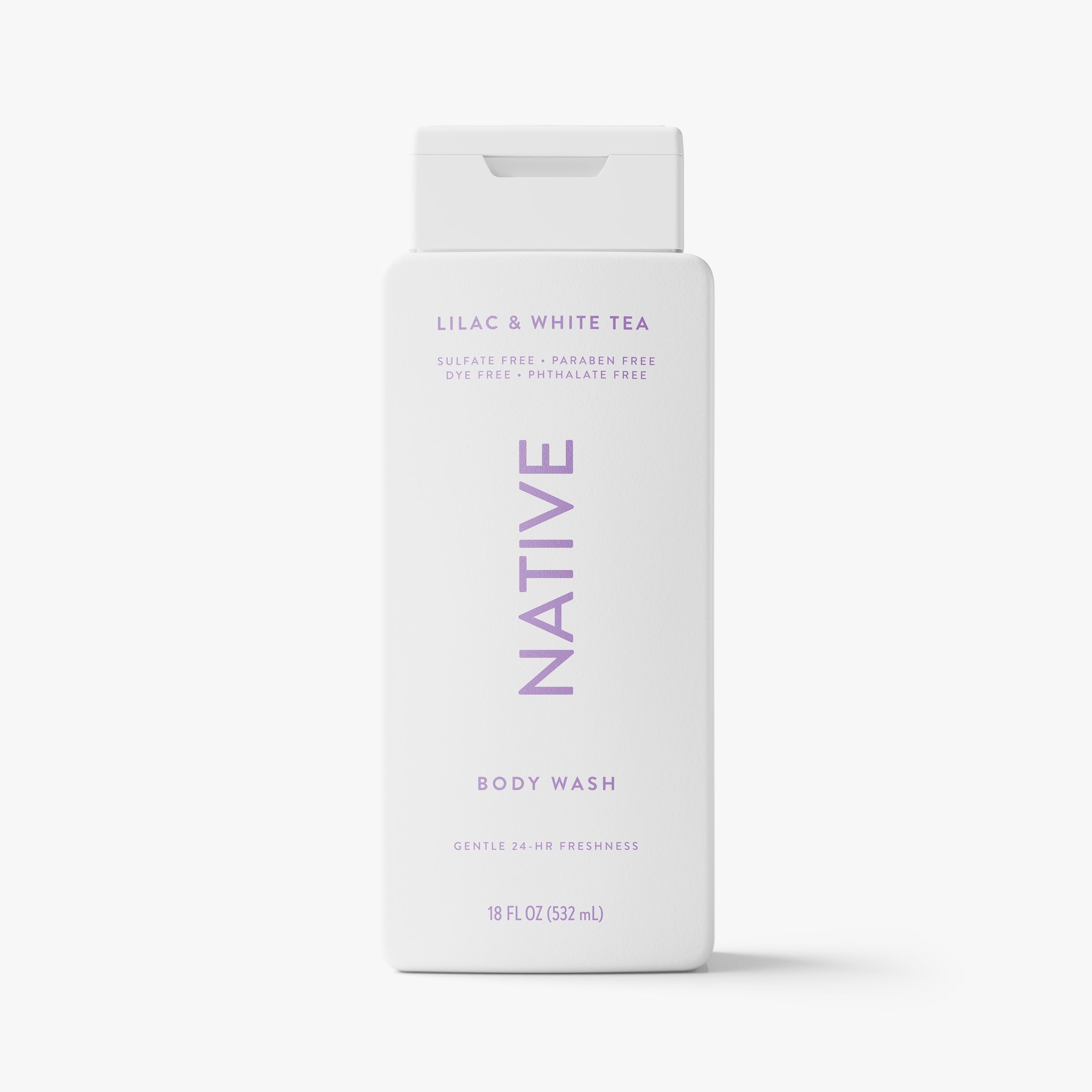 Body Wash - Lilac & White Tea / Classic / 18oz | Fresh Daily Routine